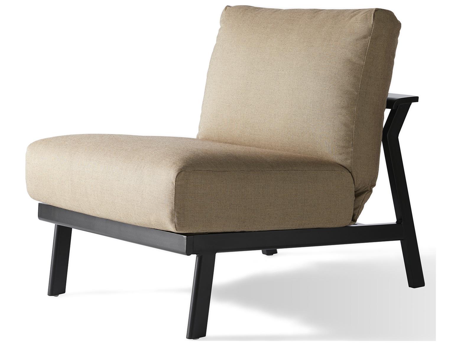 Mallin Dakoda Cushion Aluminum Armless Sectional Unit