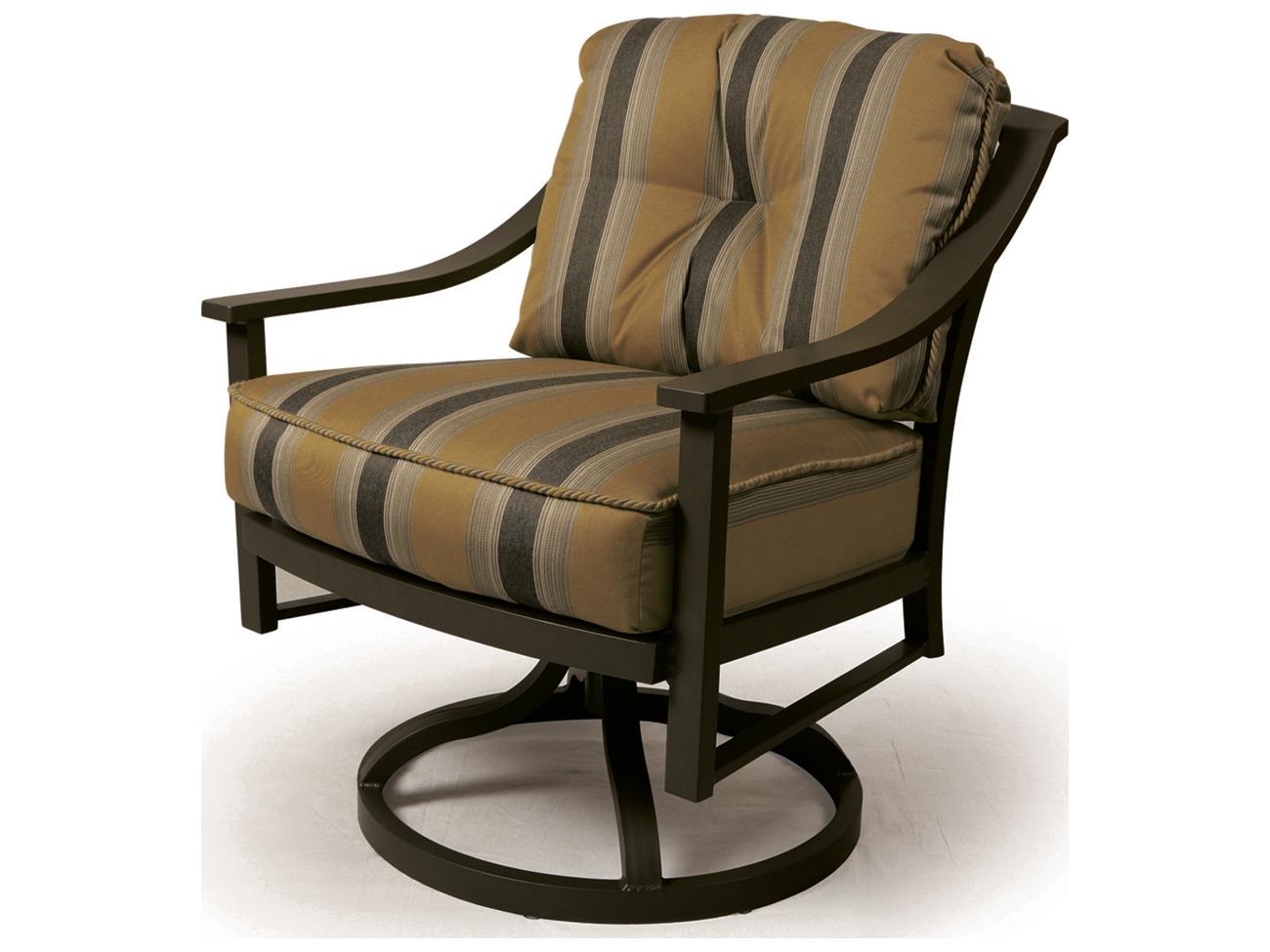 Mallin Ellington Swivel Rocking Dining Arm Chair Replacement Cushions