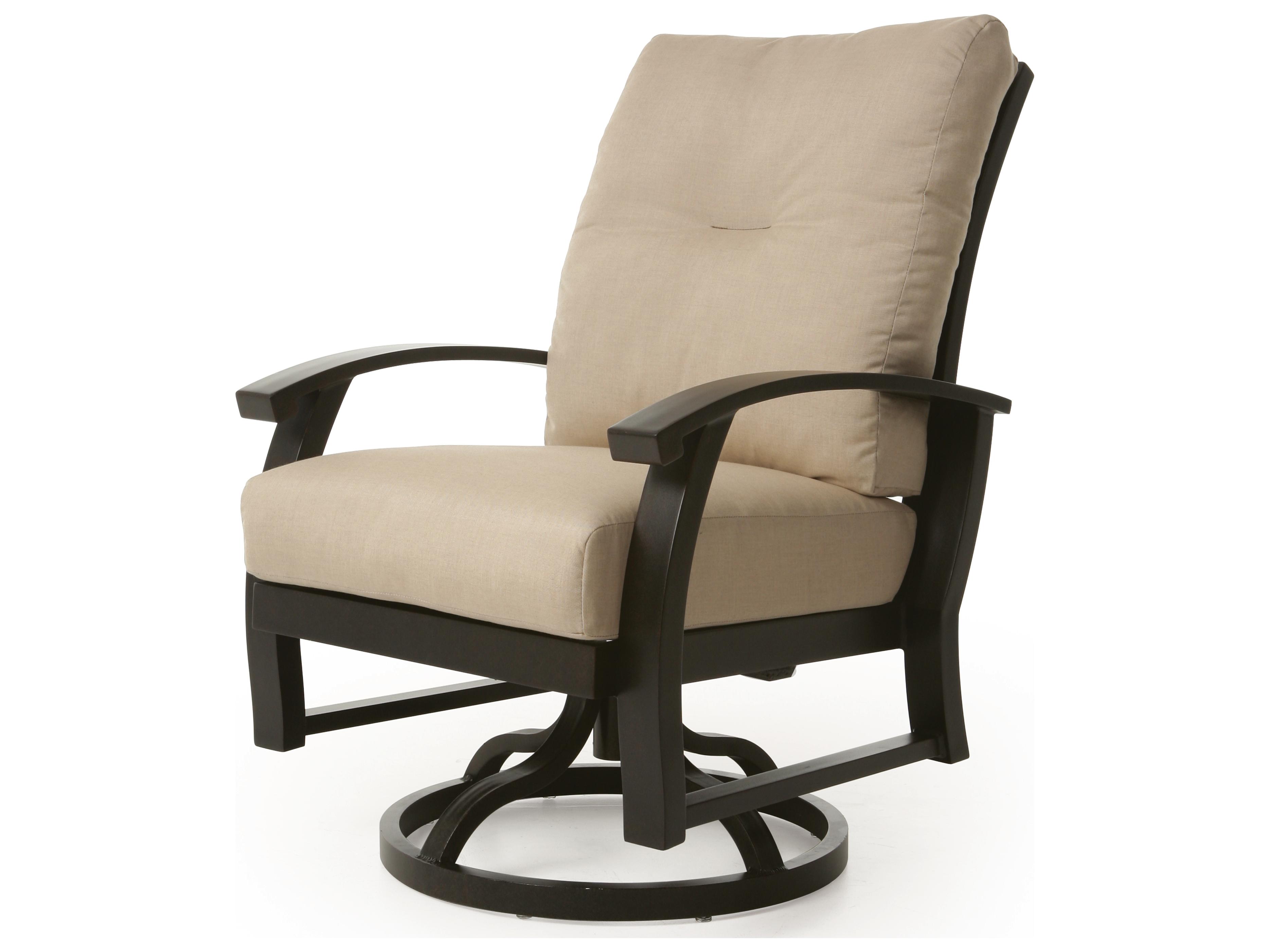 Mallin Georgetown Swivel Rocking Dining Arm Chair Replacement Cushions