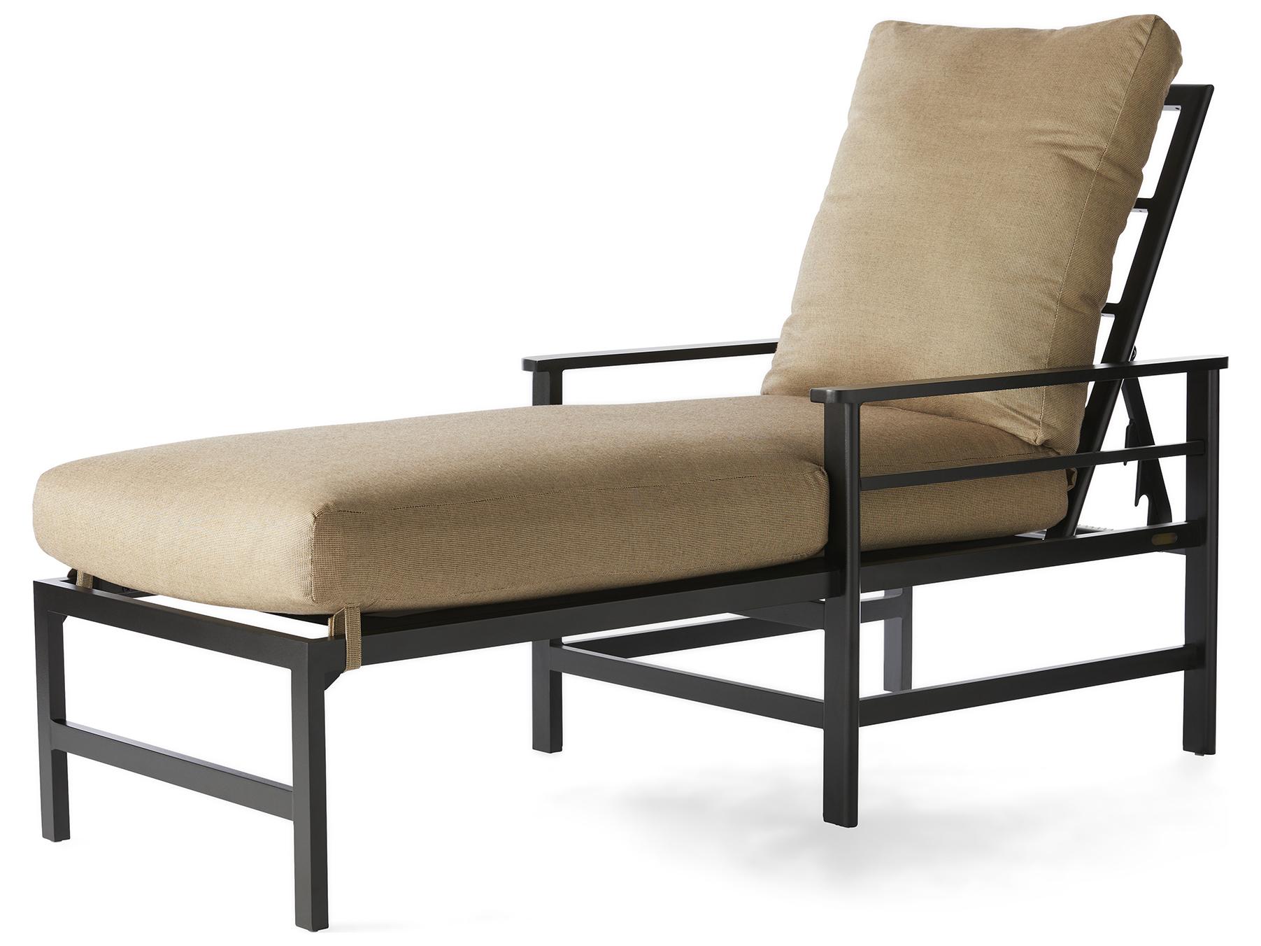 Mallin Sarasota Aluminum Adjustable Patio Chaise Lounge