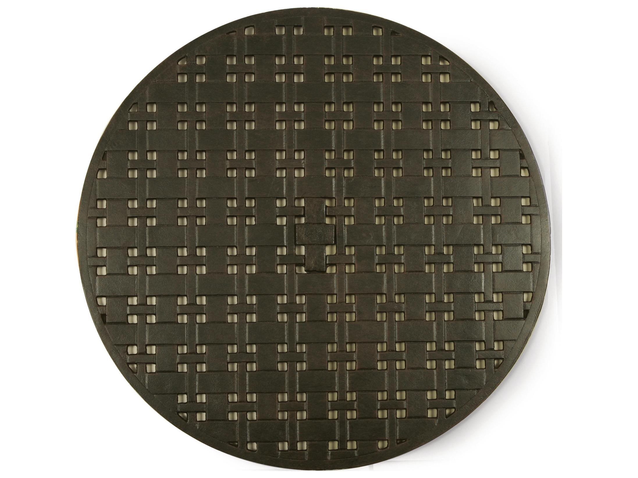 Mallin Firepit Accessories Round Cast Burner Cover