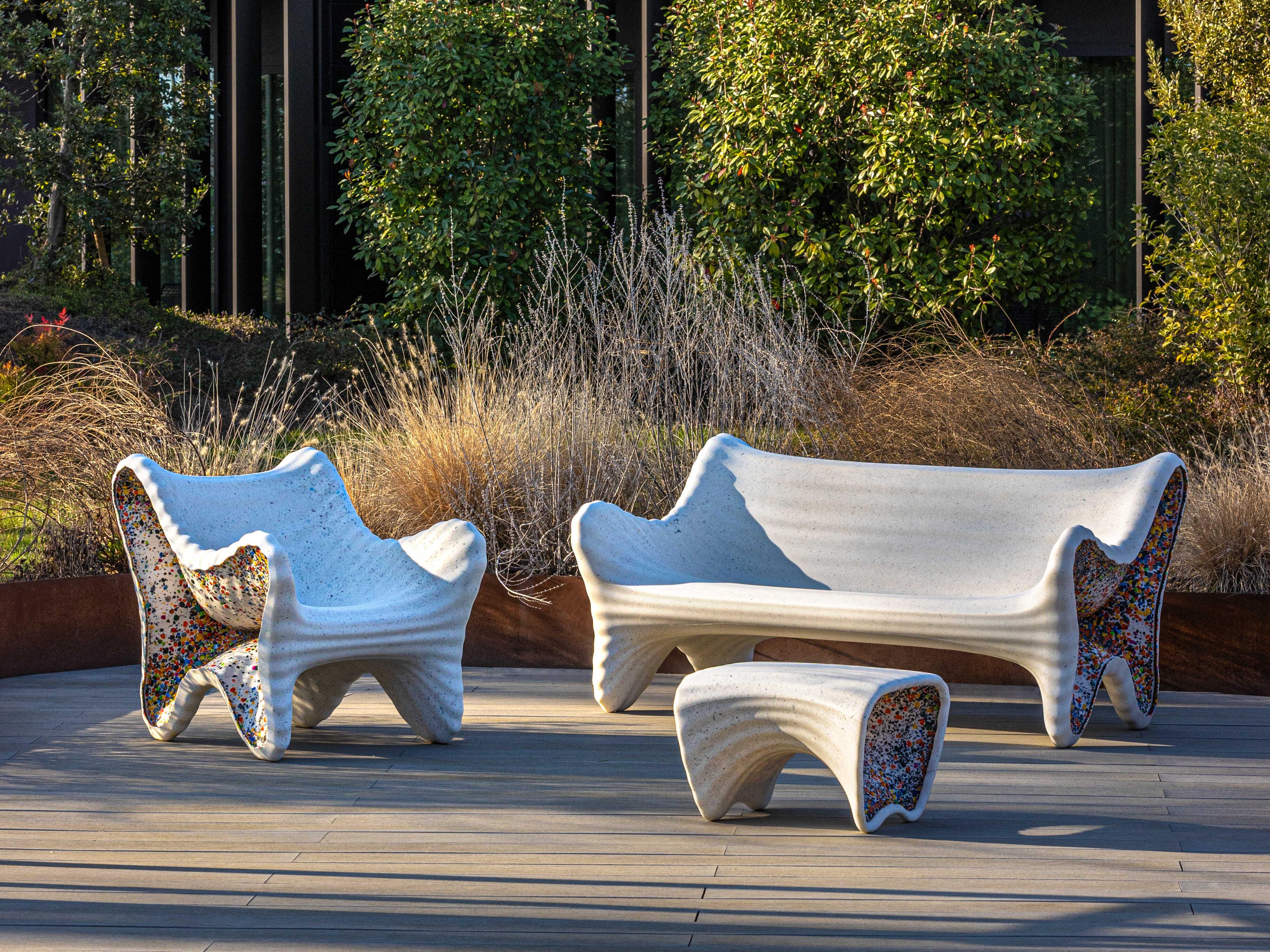 Magis Outdoor In-Side Polypropylene Lounge Set