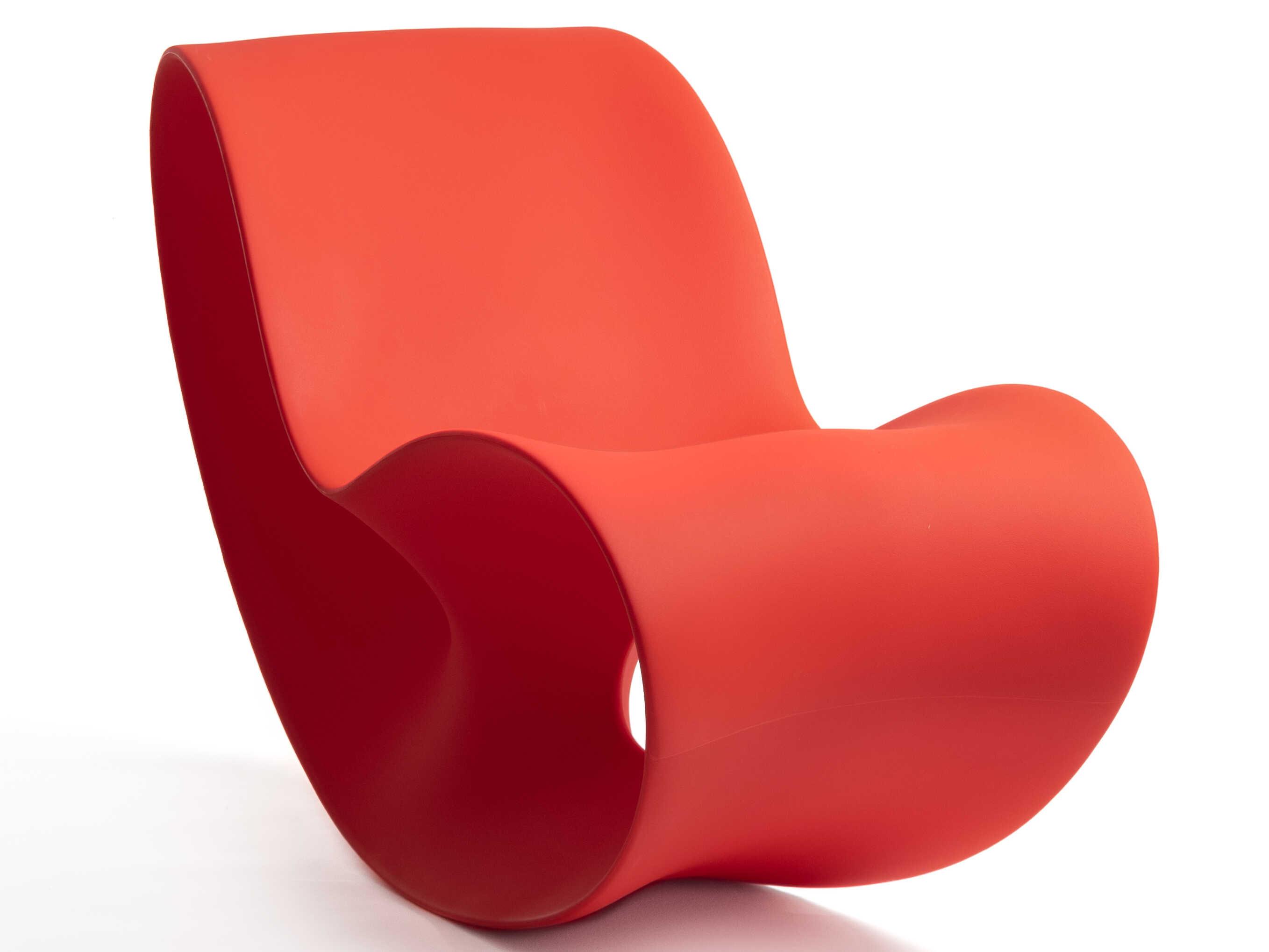 Magis Outdoor Voido Red Polypropylene Lounge Chair