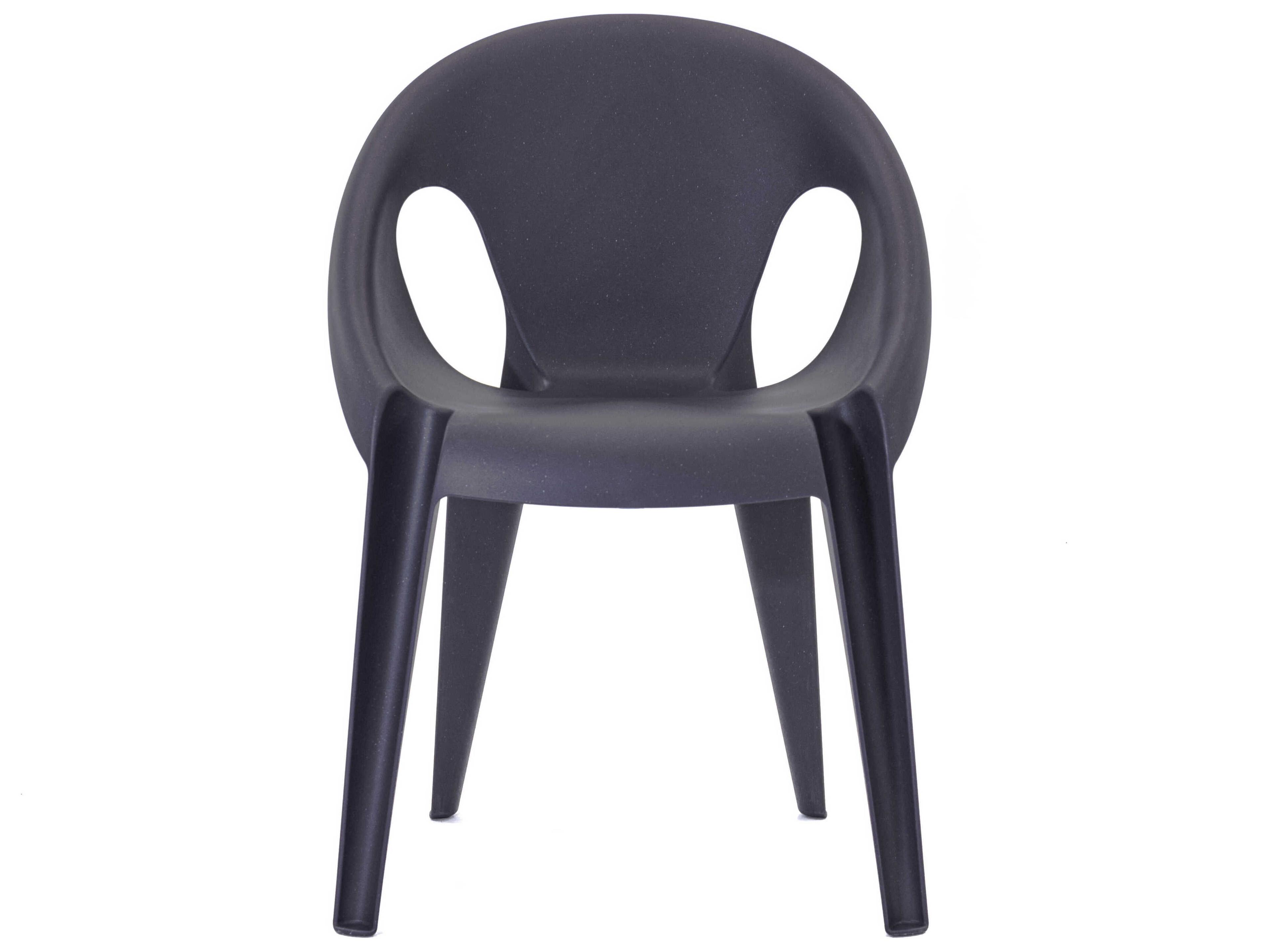 Magis Outdoor Bell Midnight Polypropylene Lounge Chair