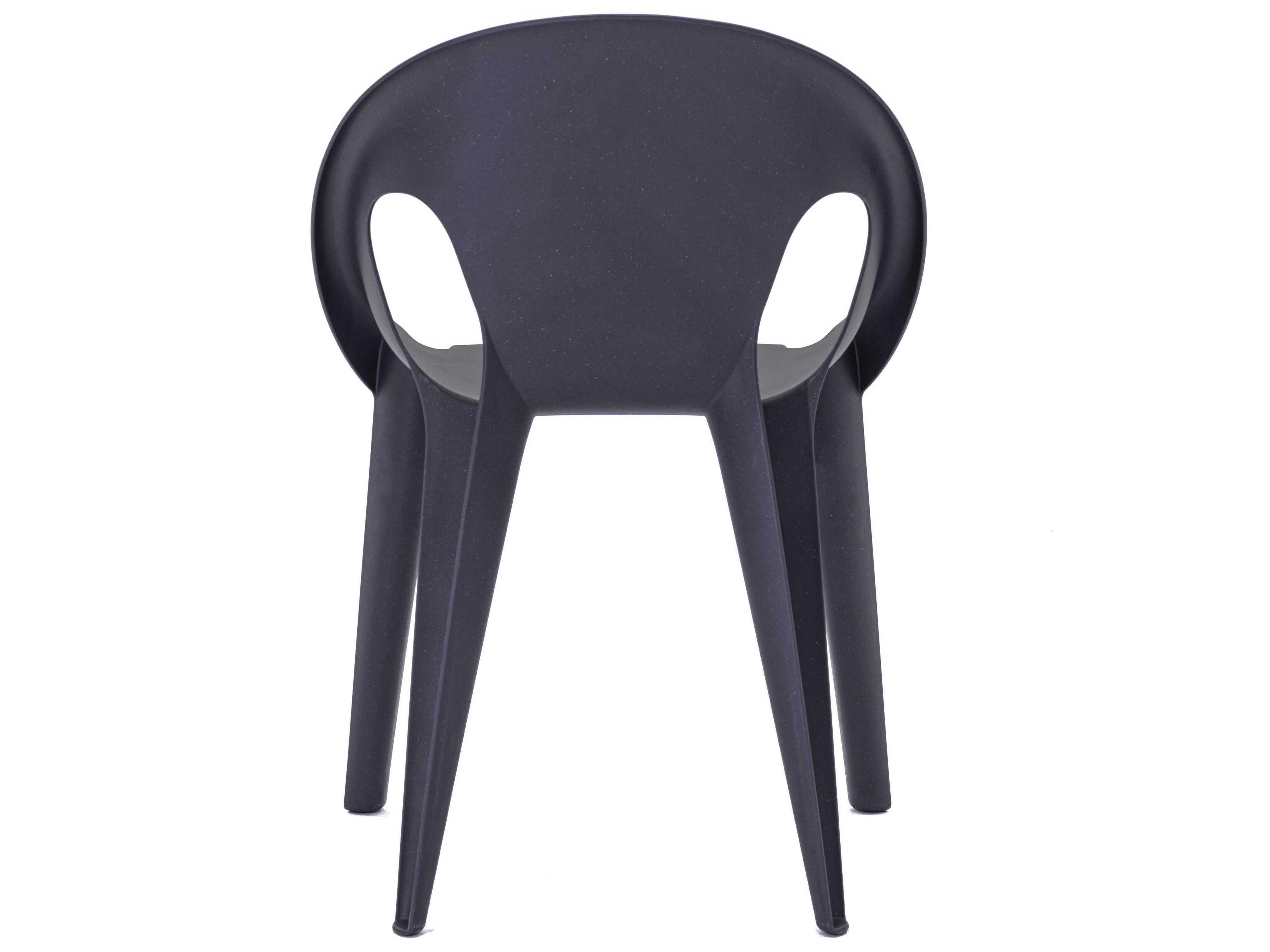 Magis Outdoor Bell Midnight Polypropylene Lounge Chair