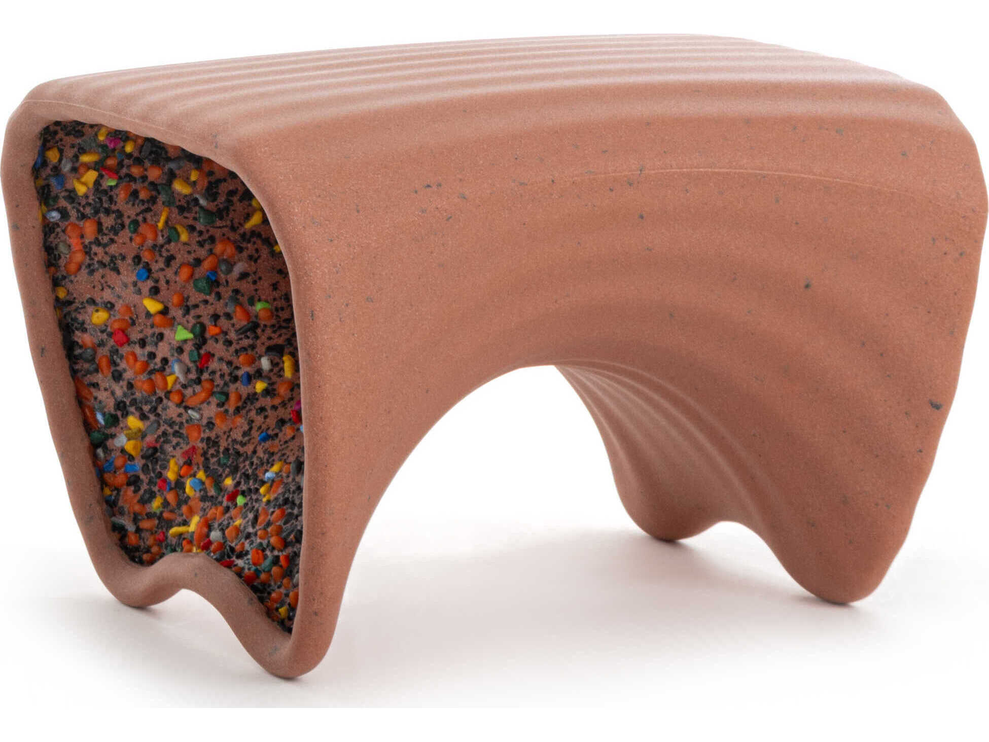 Magis Outdoor In-Side Polypropylene Rectangular End Table