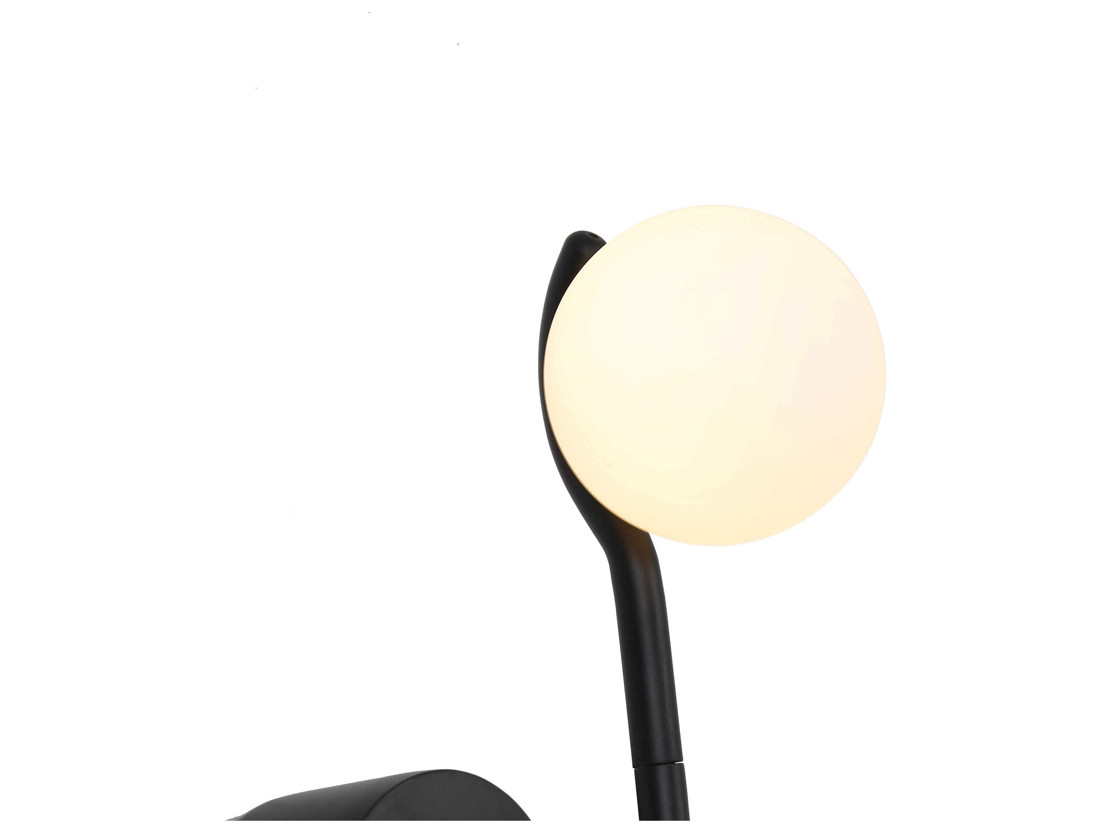 Mobital Pluto 2-Light Matte Black Wall Sconce