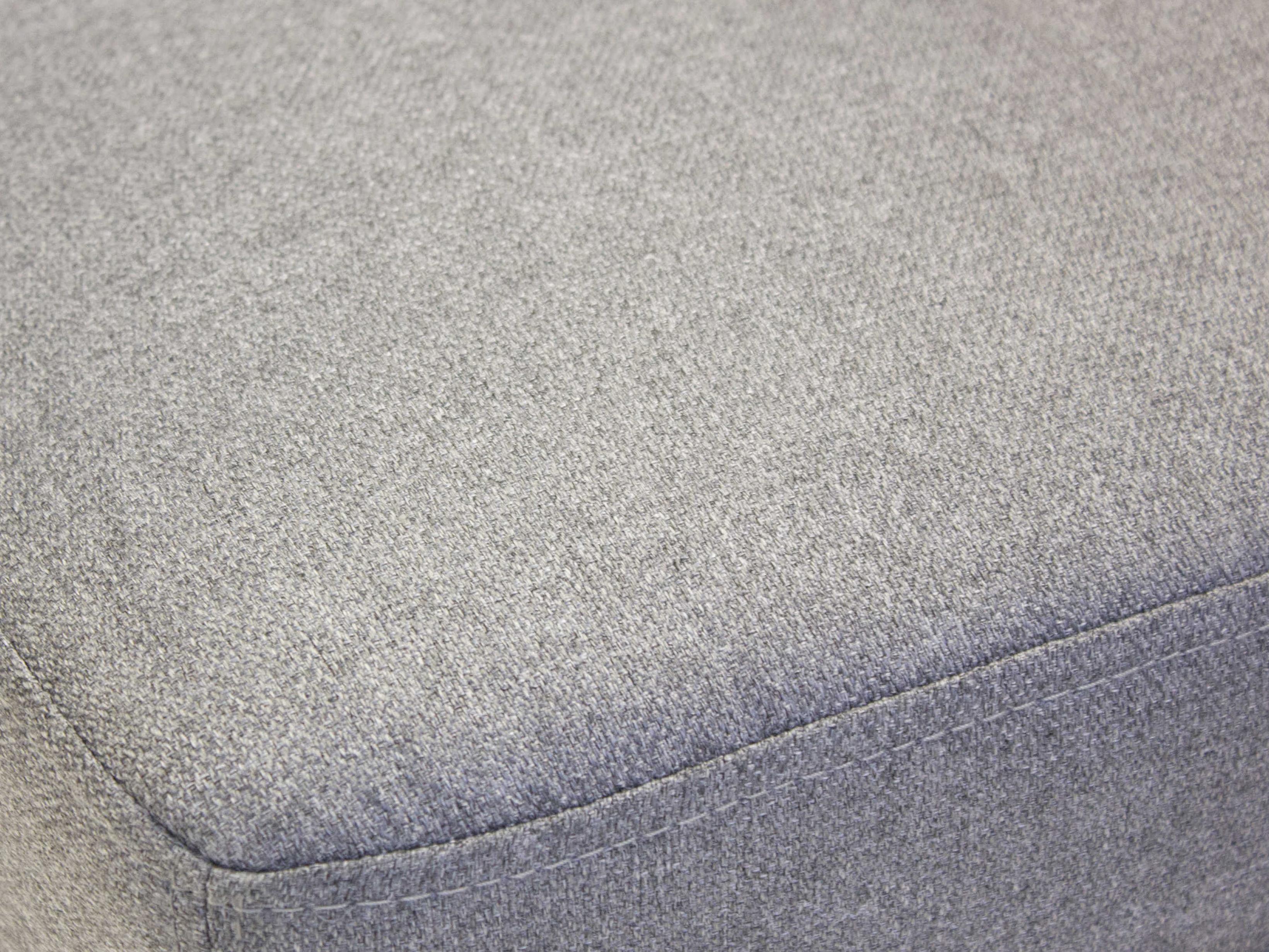 Mobital Brock Light Grey Upholstered Accent Bench