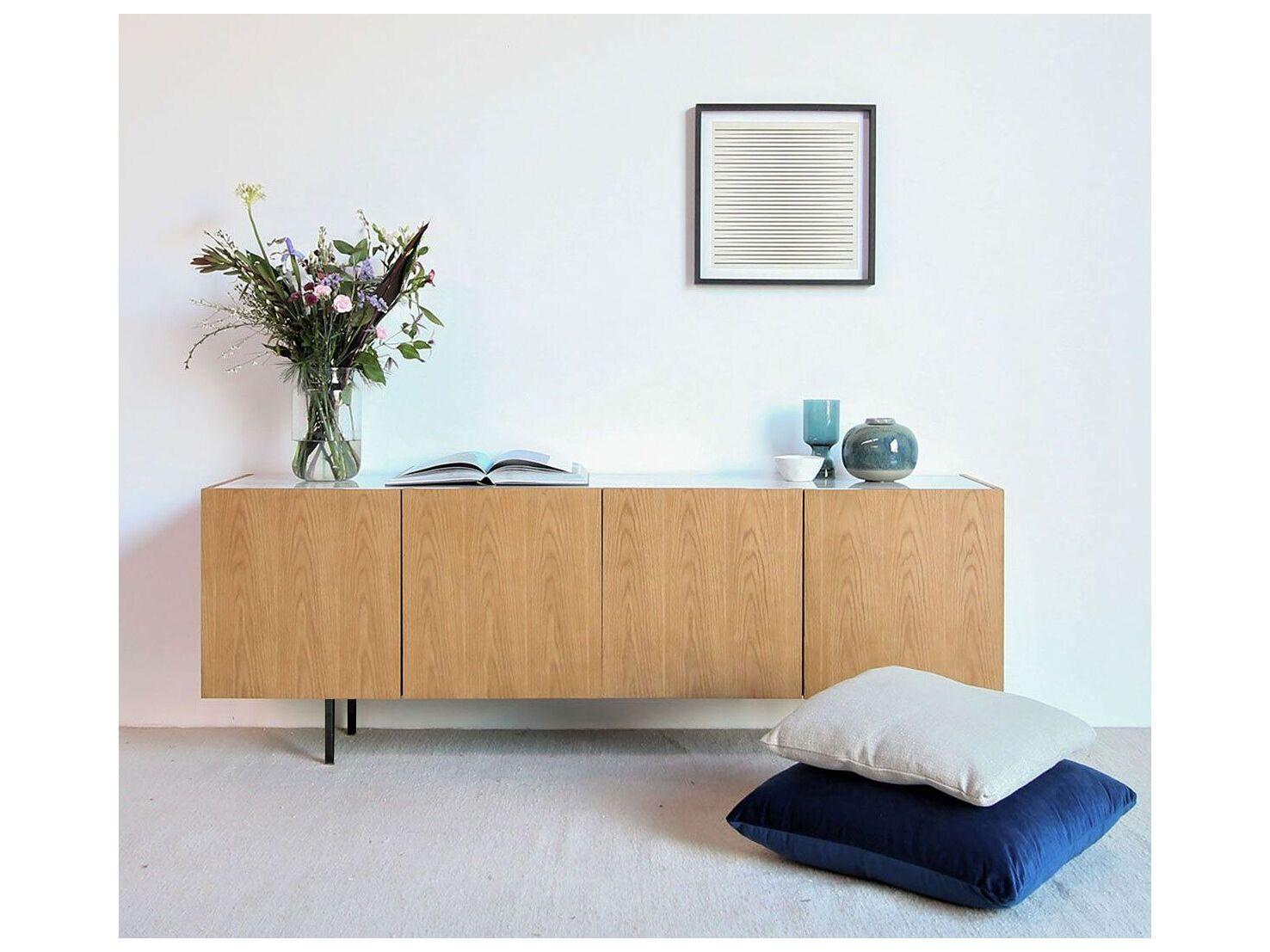 Mobital Calvin White Oak 79" Rectangular Sideboard