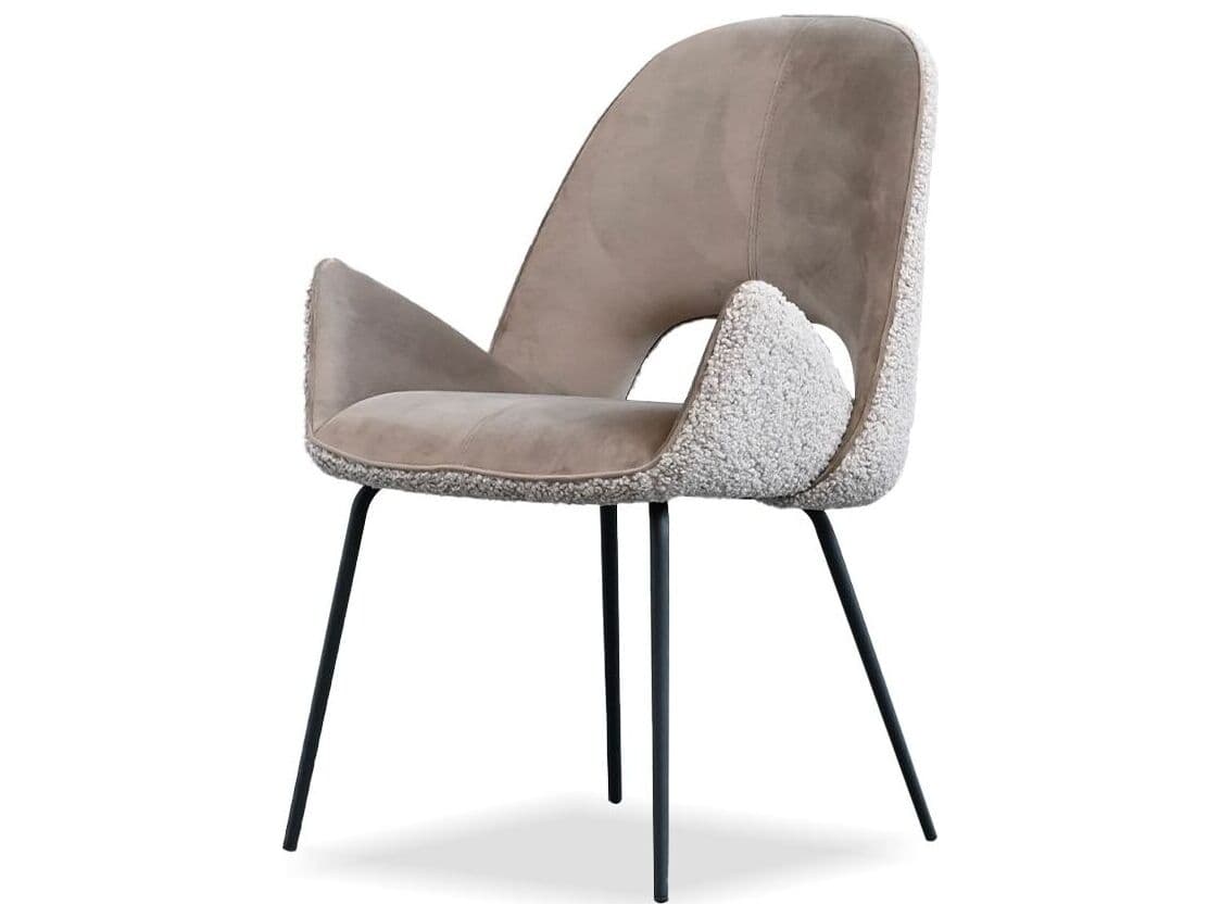 Mobital Dolce Black Upholstered Dining Chair