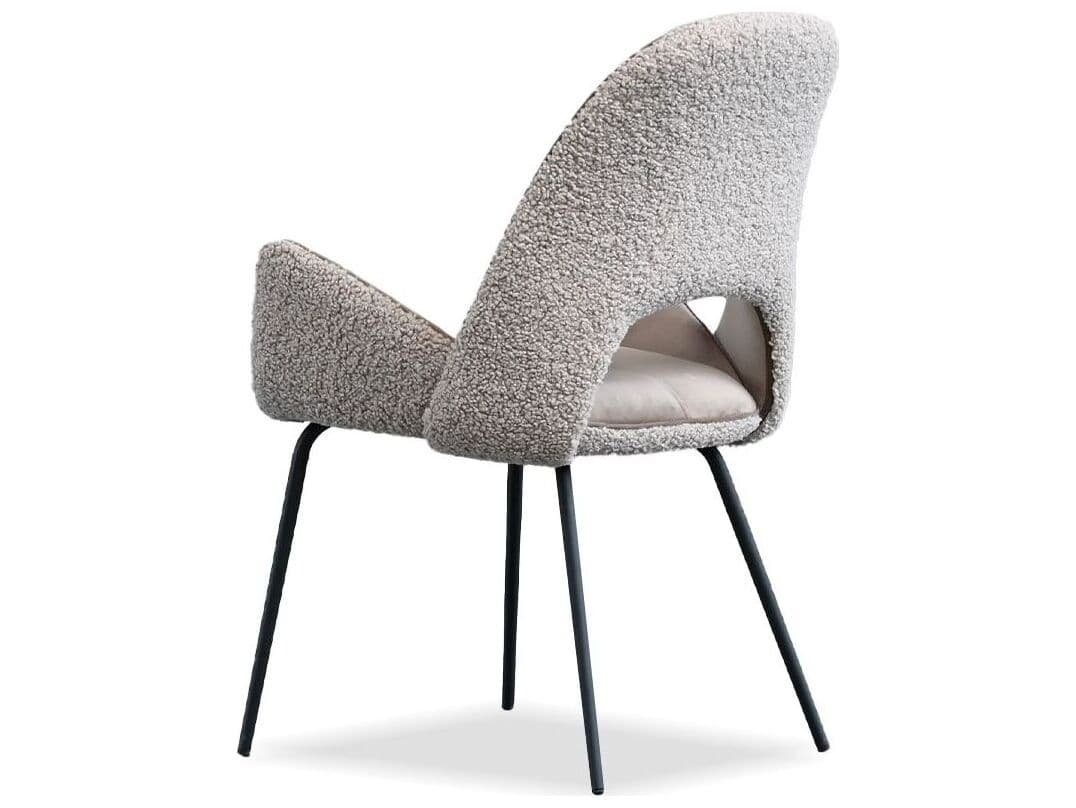 Mobital Dolce Black Upholstered Dining Chair