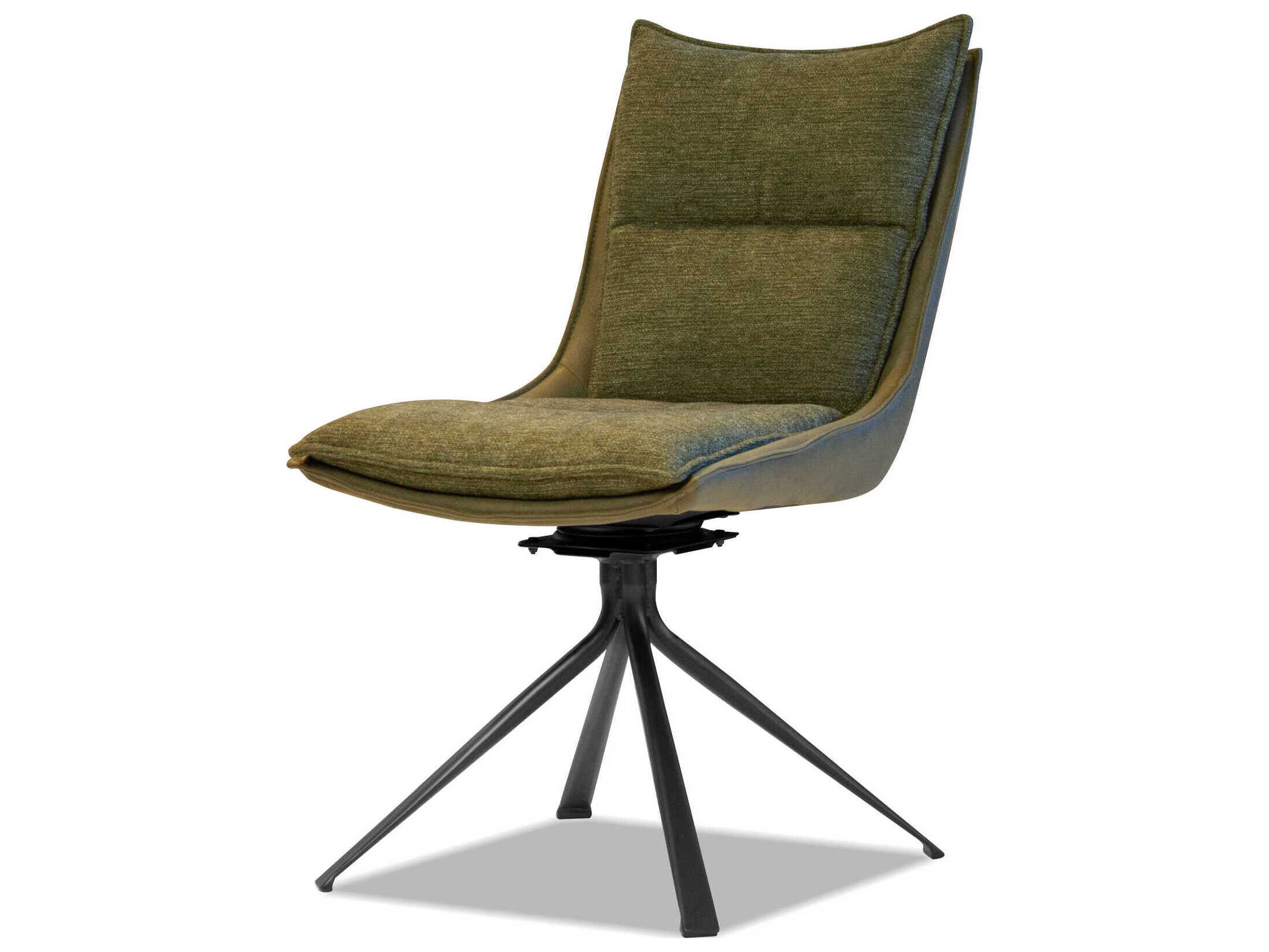 Mobital Puccini Green Upholstered Side Dining Chair