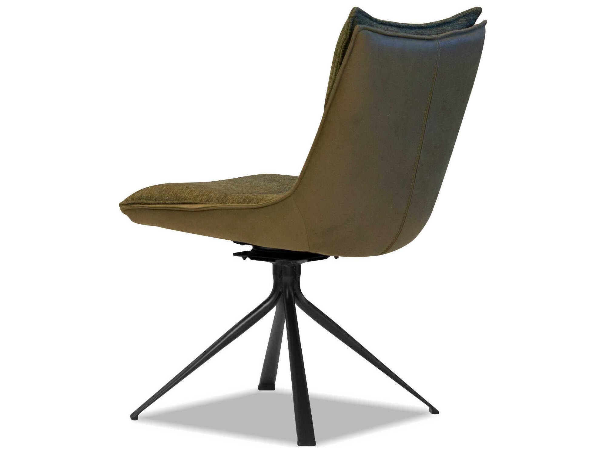 Mobital Puccini Green Upholstered Side Dining Chair