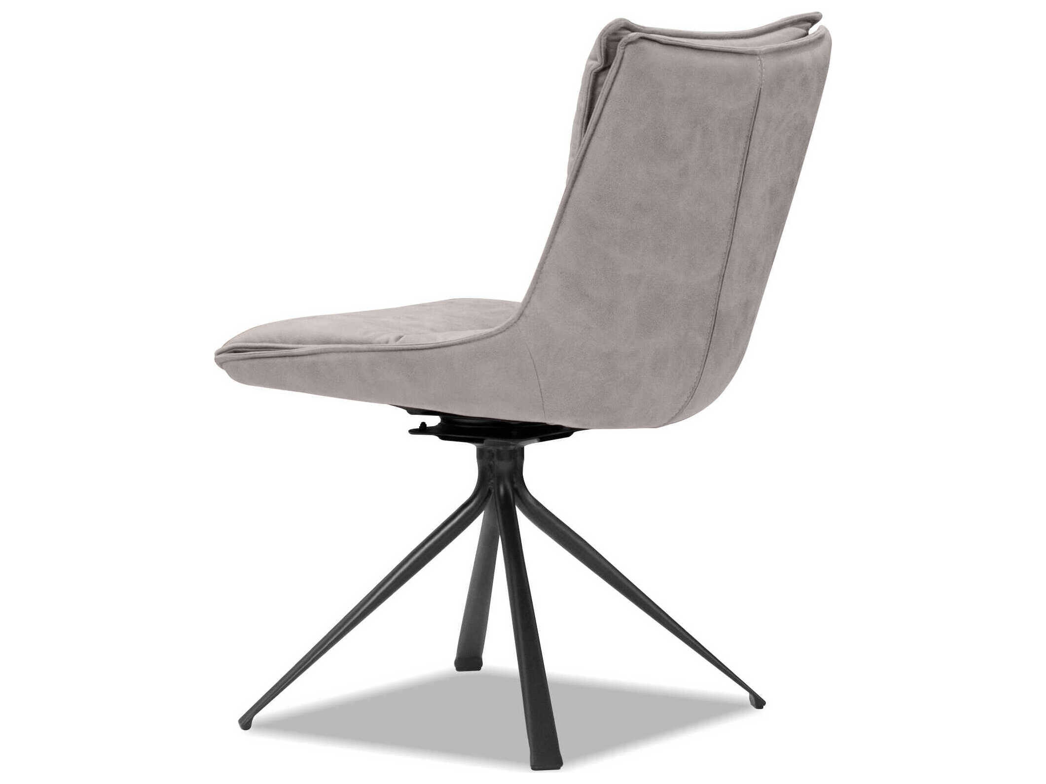 Mobital Puccini Gray Upholstered Side Dining Chair