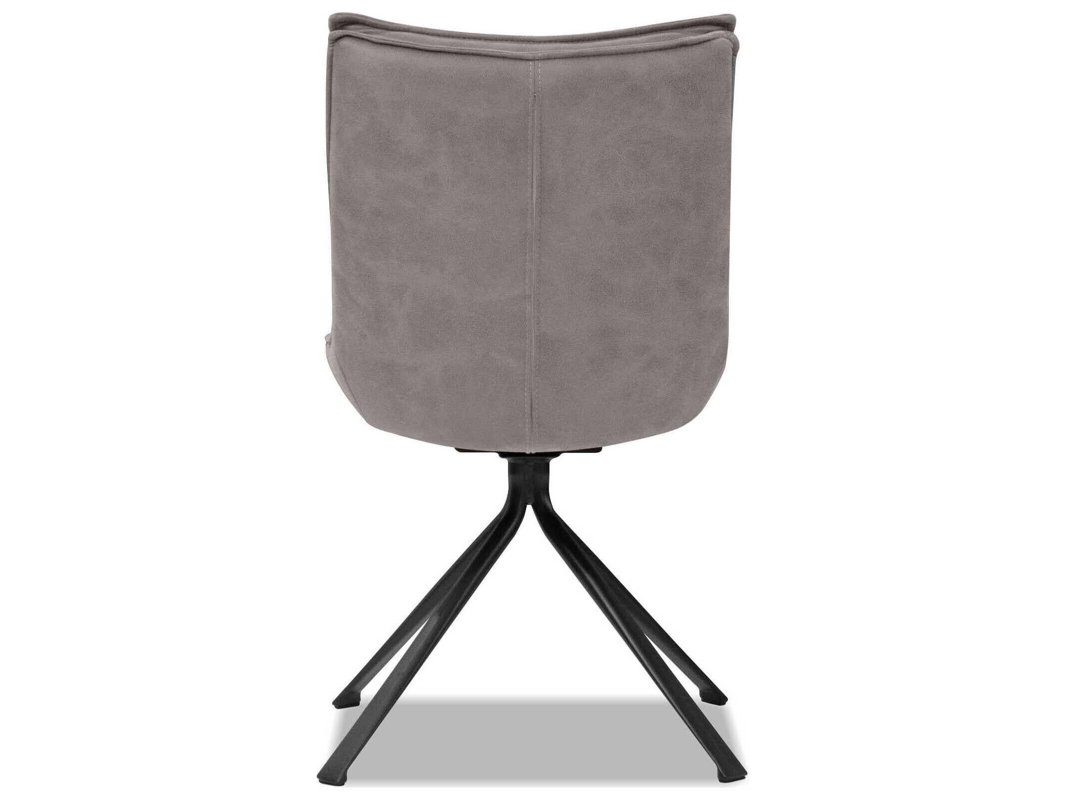Mobital Puccini Gray Upholstered Side Dining Chair
