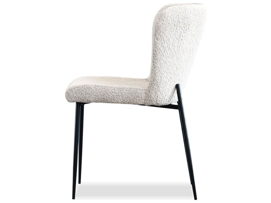 Mobital Reef Beige Upholstered Armless Dining Chair