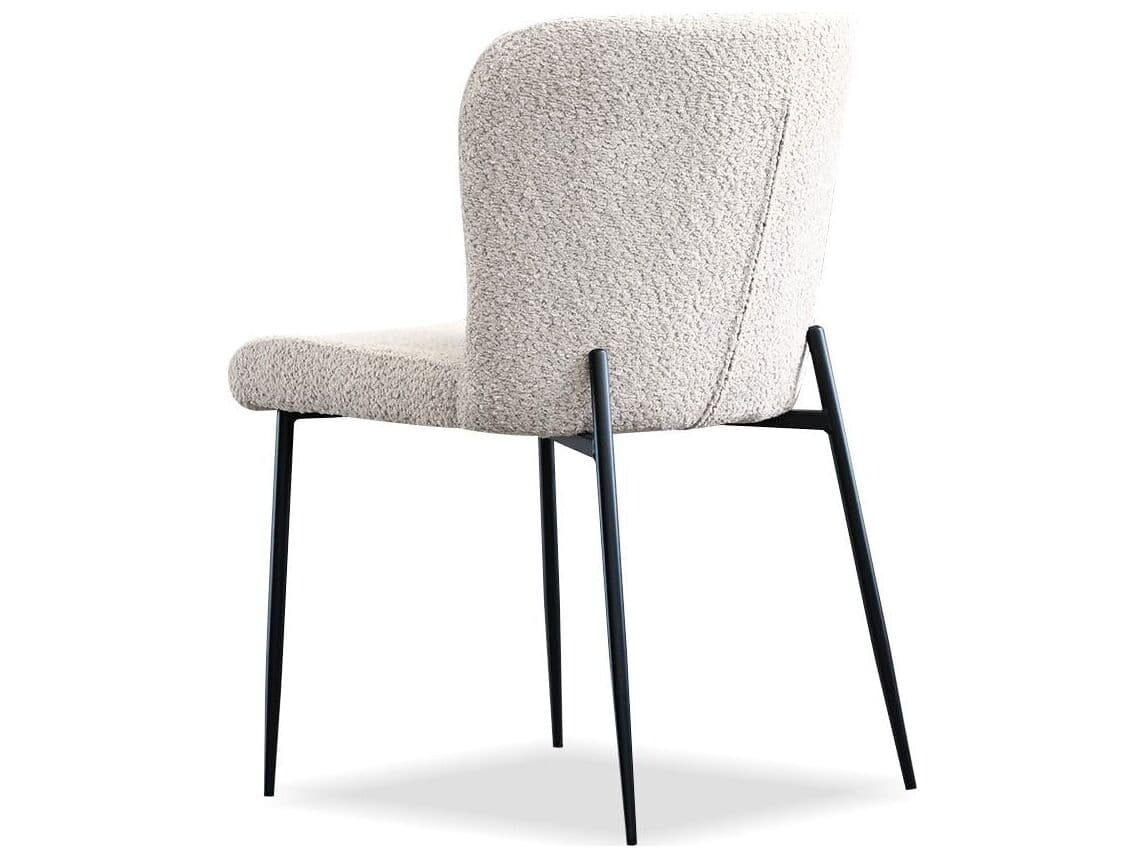 Mobital Reef Beige Upholstered Armless Dining Chair