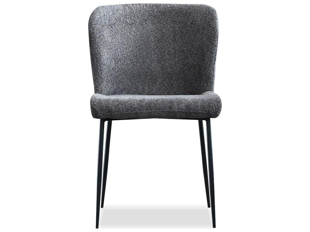 Mobital Reef Gray Upholstered Armless Dining Chair