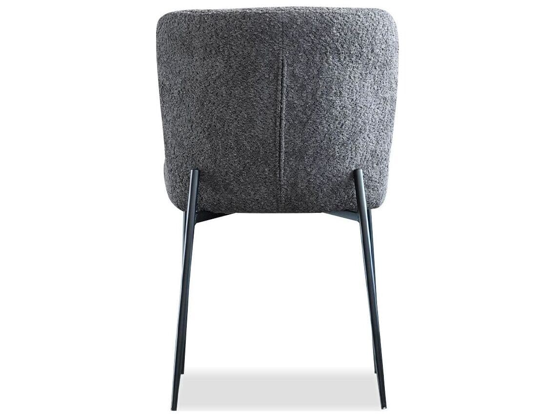 Mobital Reef Gray Upholstered Armless Dining Chair