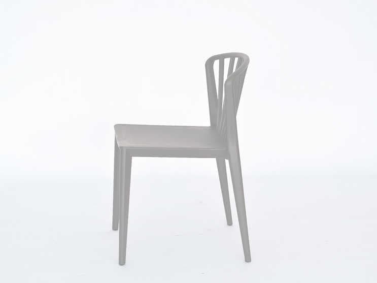 Mobital Windsor Gray Armless Dining Chair
