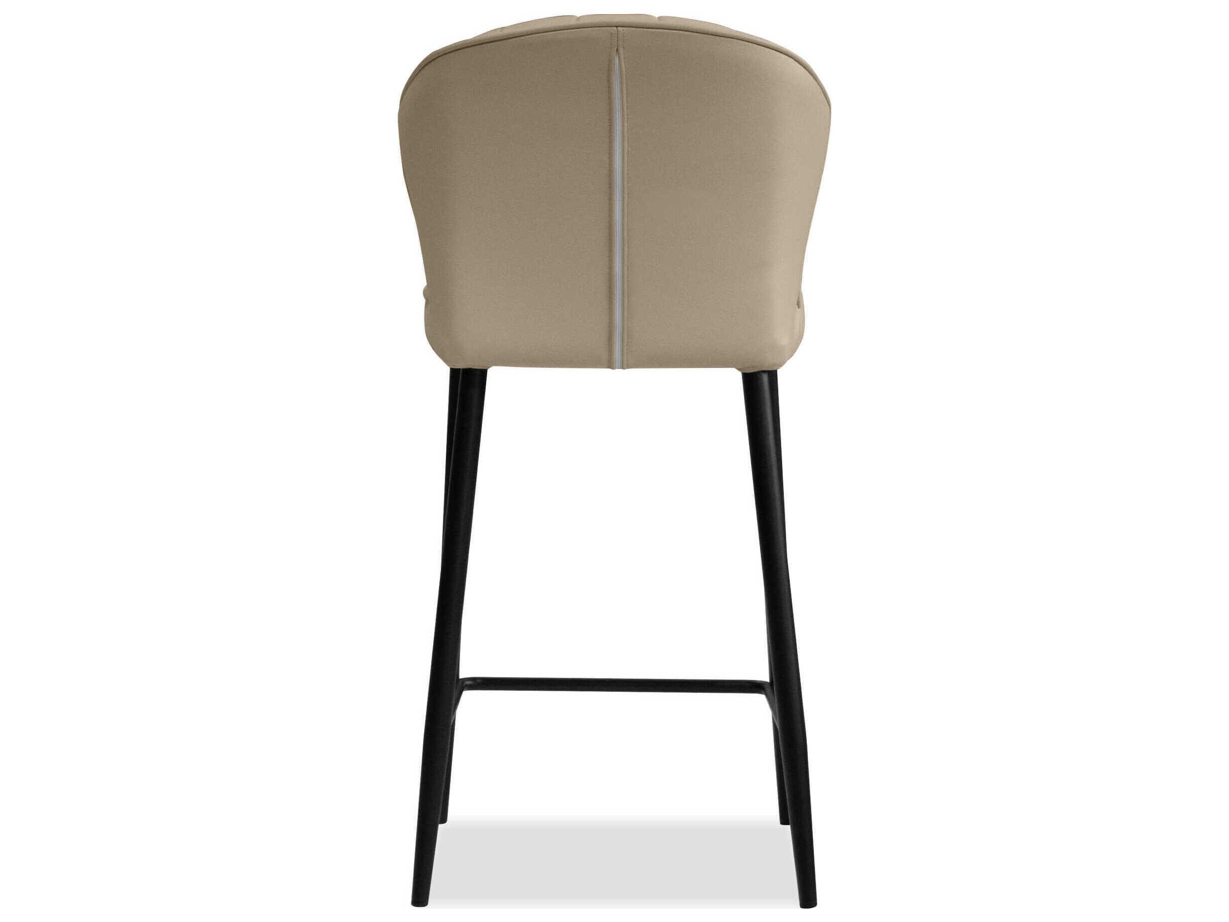 Mobital Ariel Wheat Leather Counter Stool