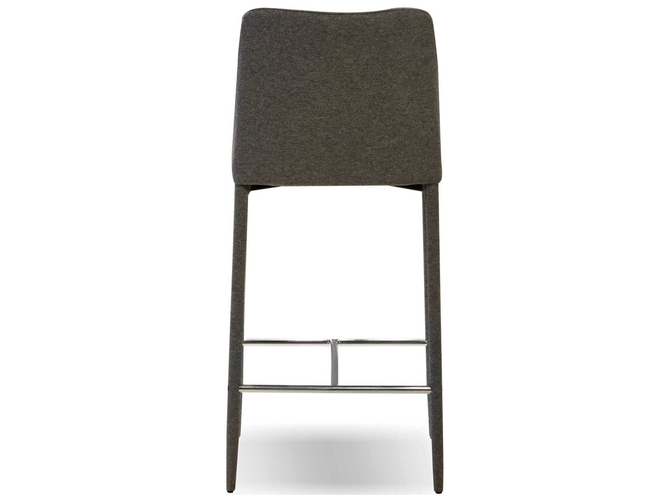 Mobital Billings Upholstered Dark Grey Counter Stool