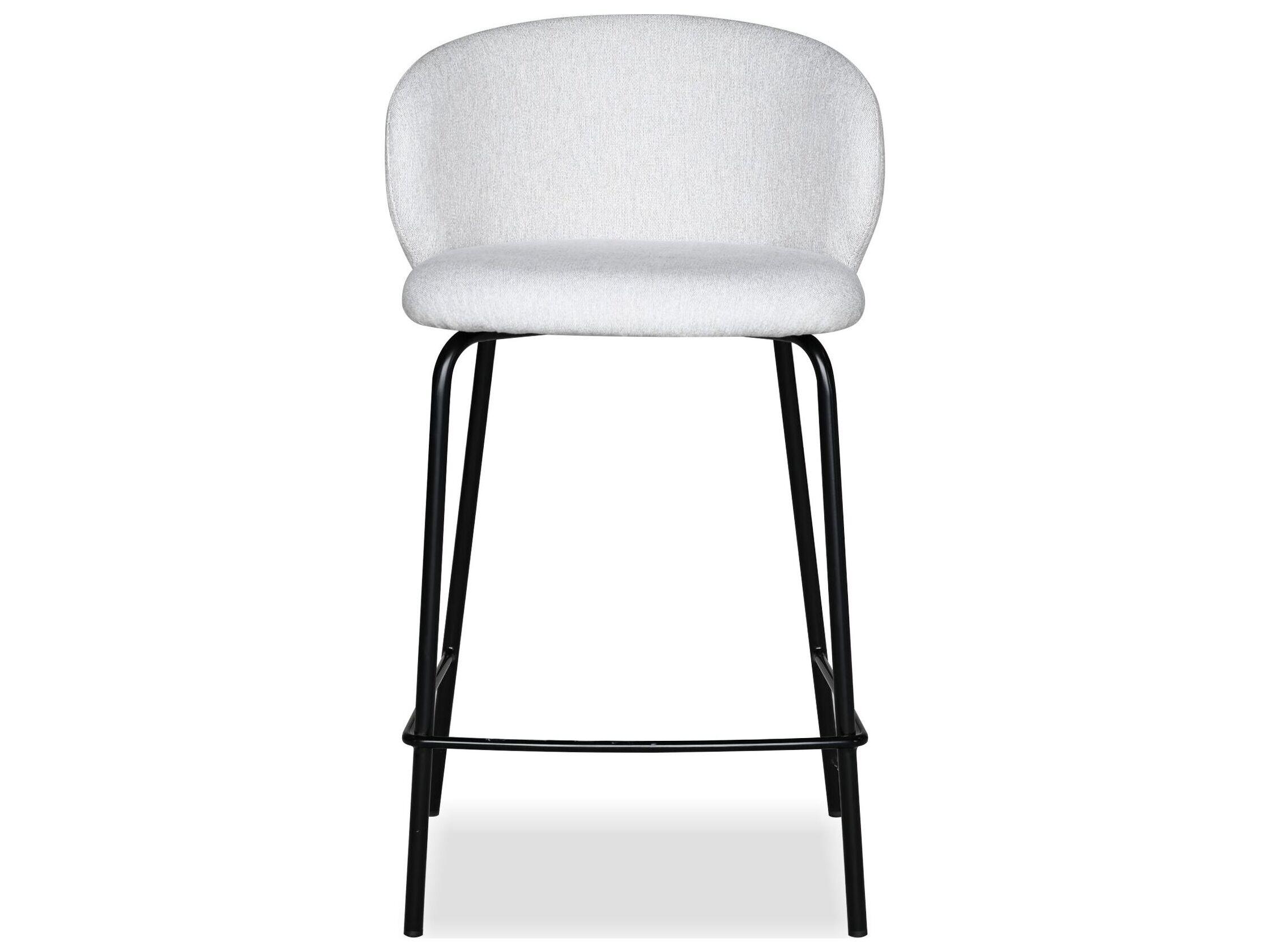 Mobital Shepley Upholstered Poplar Wood Counter Stool