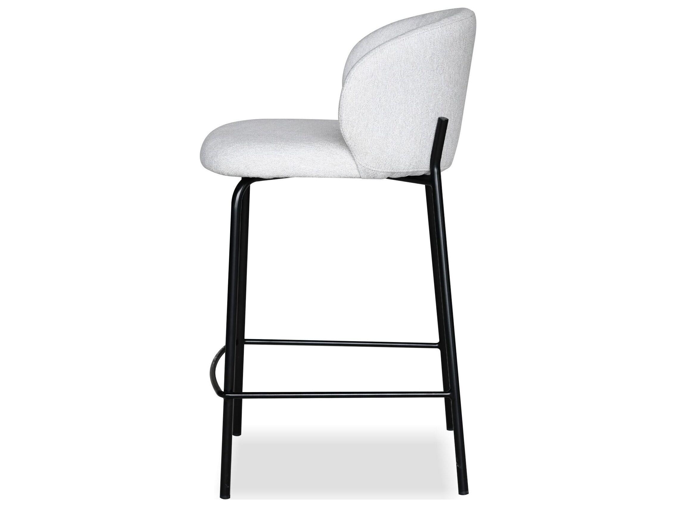 Mobital Shepley Upholstered Poplar Wood Counter Stool