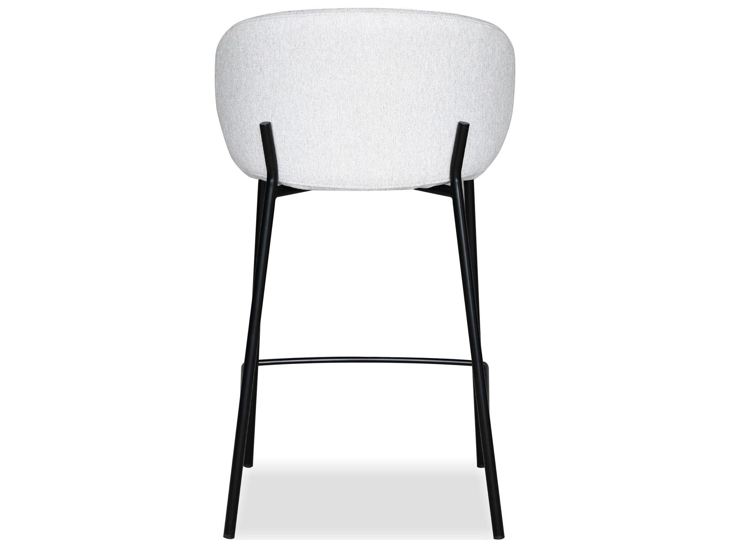 Mobital Shepley Upholstered Poplar Wood Counter Stool
