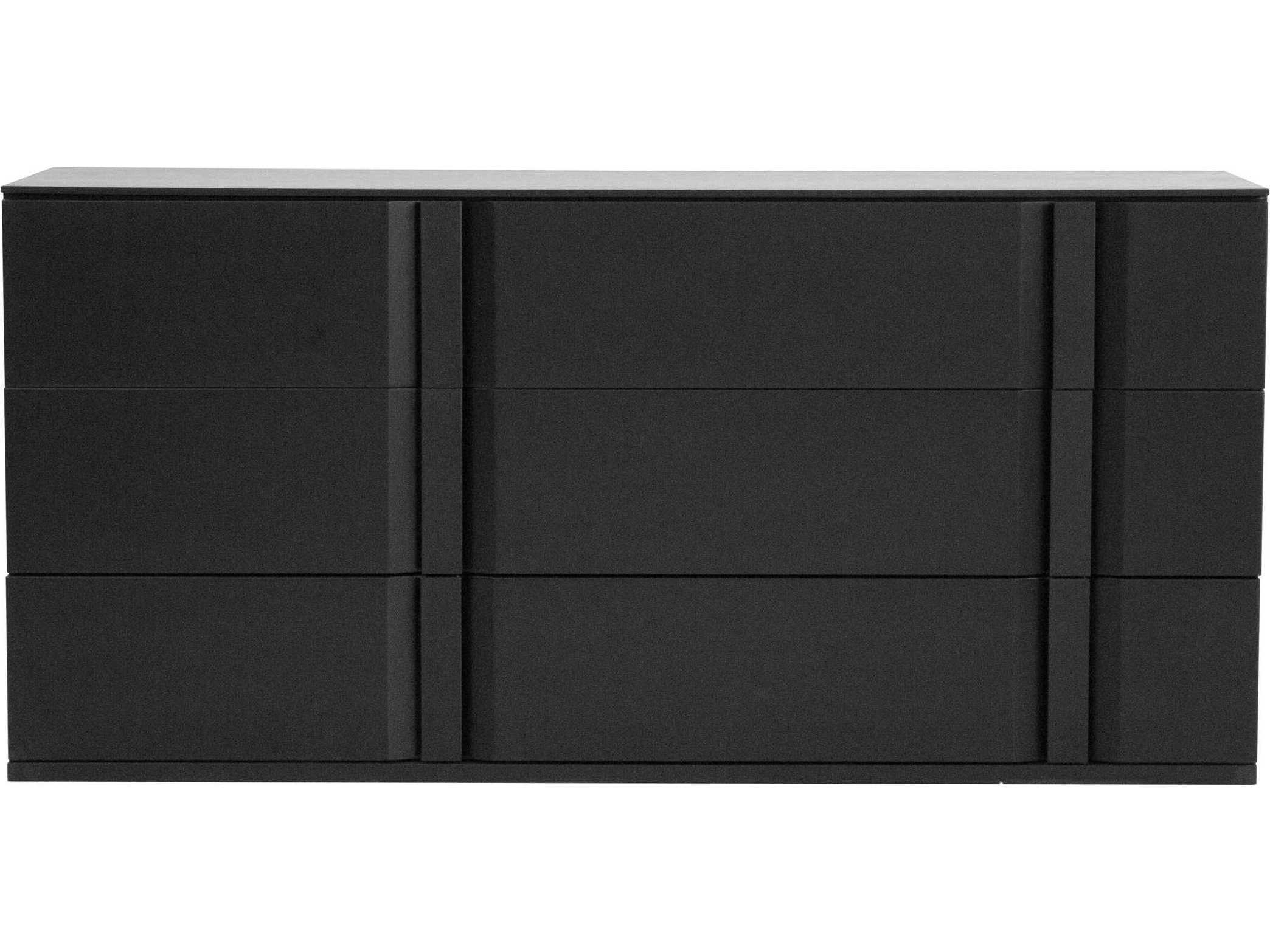 Mobital Carbon 6-Drawers Double Dresser