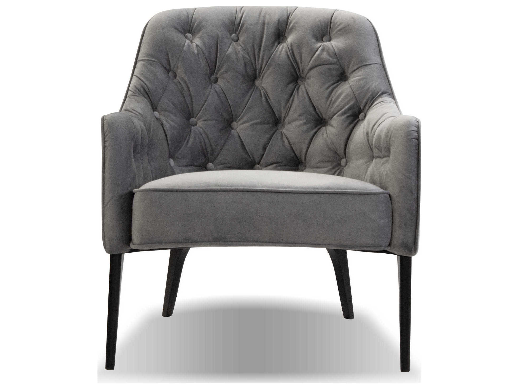 Mobital Ellington Gray Fabric Accent Chair