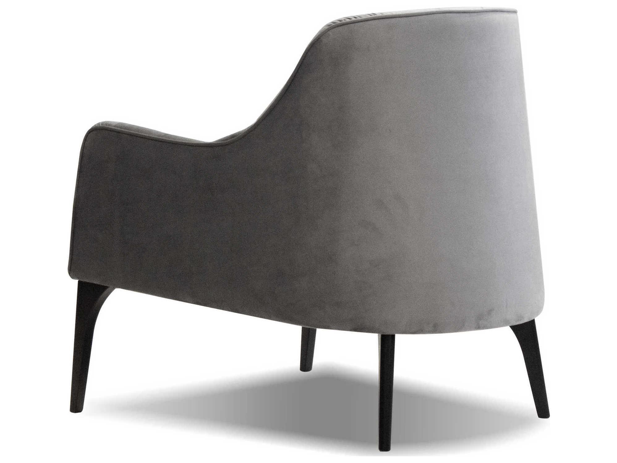 Mobital Ellington Gray Fabric Accent Chair