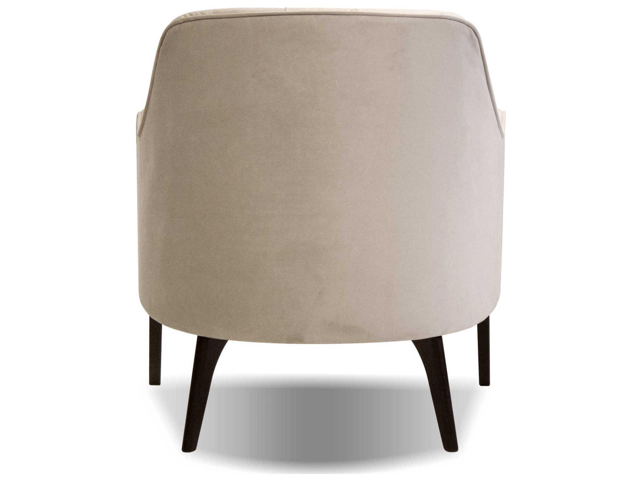 Mobital Ellington White Fabric Accent Chair