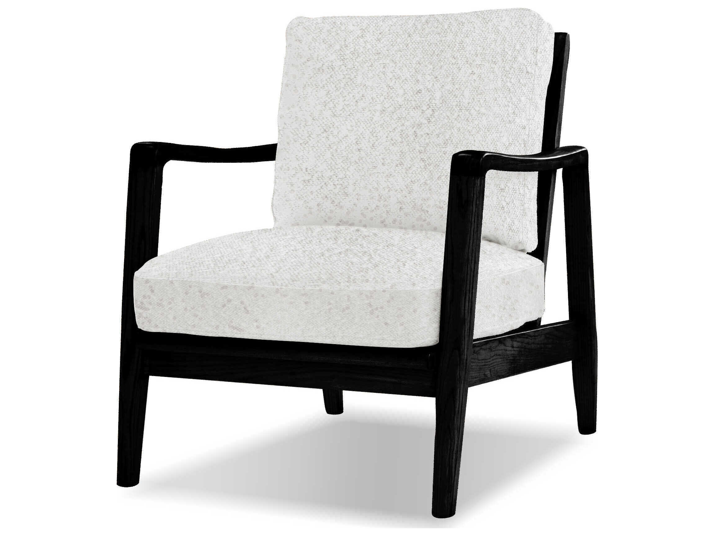 Mobital Craftsman Black Fabric Accent Chair