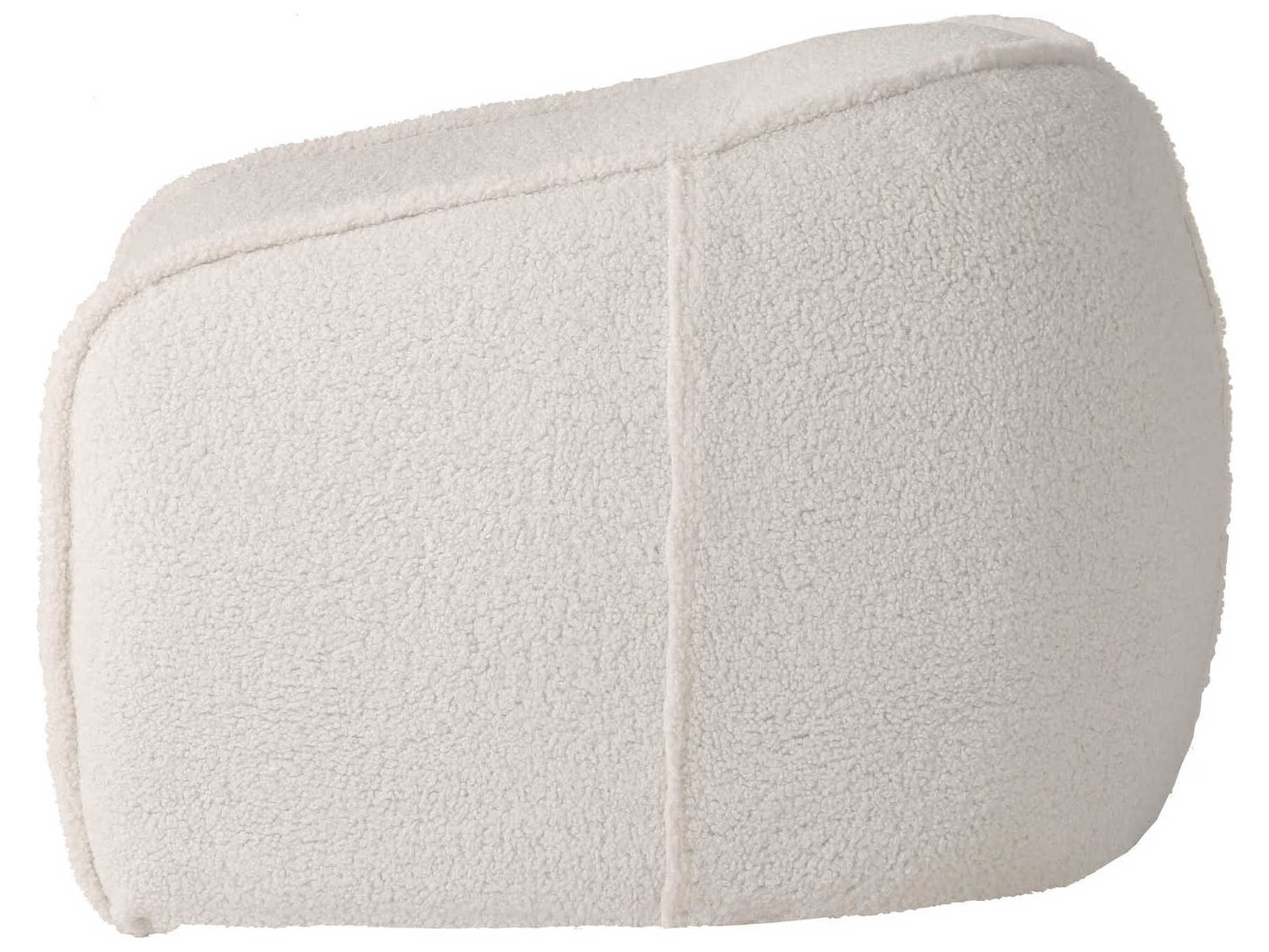 Mobital Duffy Swivel White Fabric Accent Chair