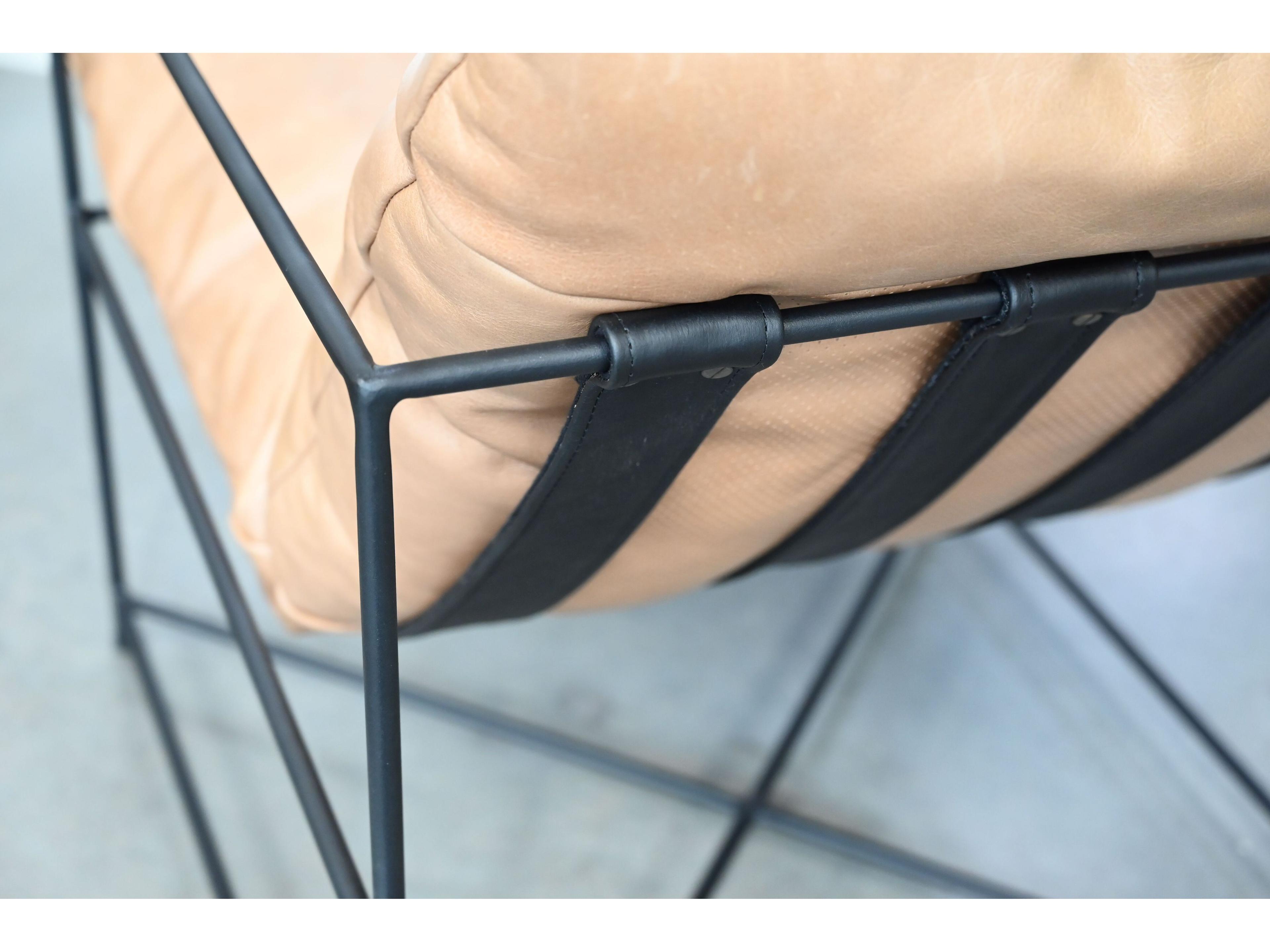 Mobital Ericsson Tan Leather Accent Chair