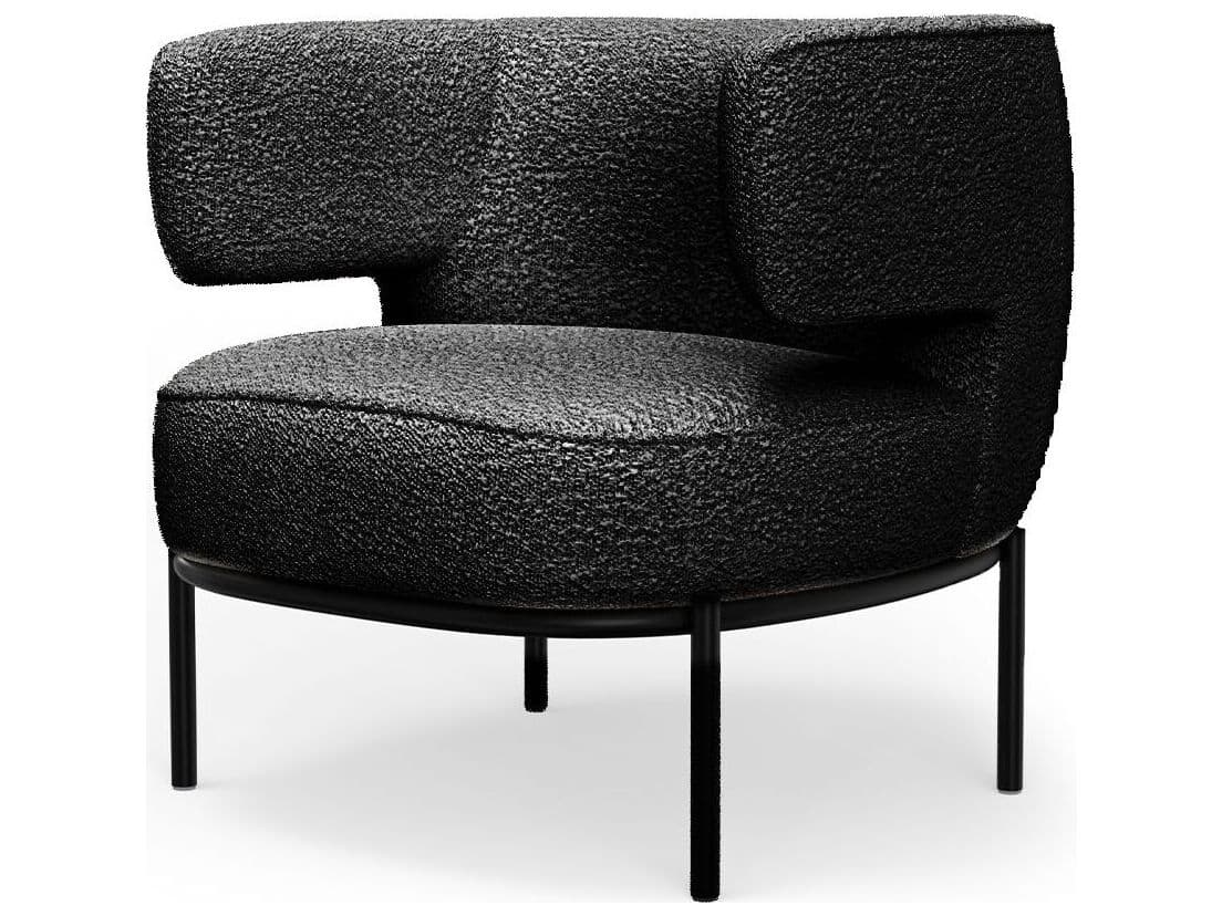 Mobital Finn Black Accent Chair