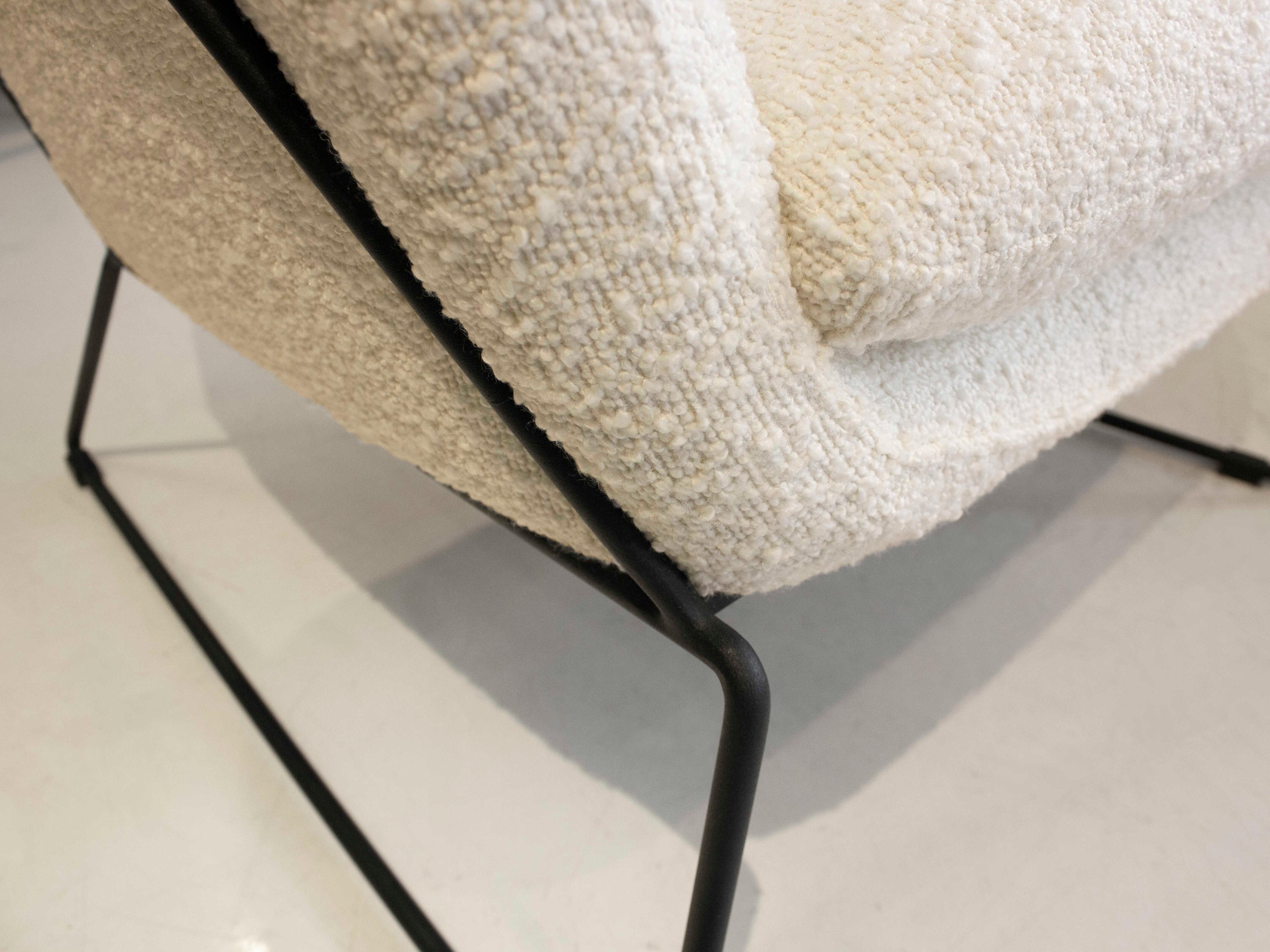 Mobital Jasper Black Fabric Accent Chair