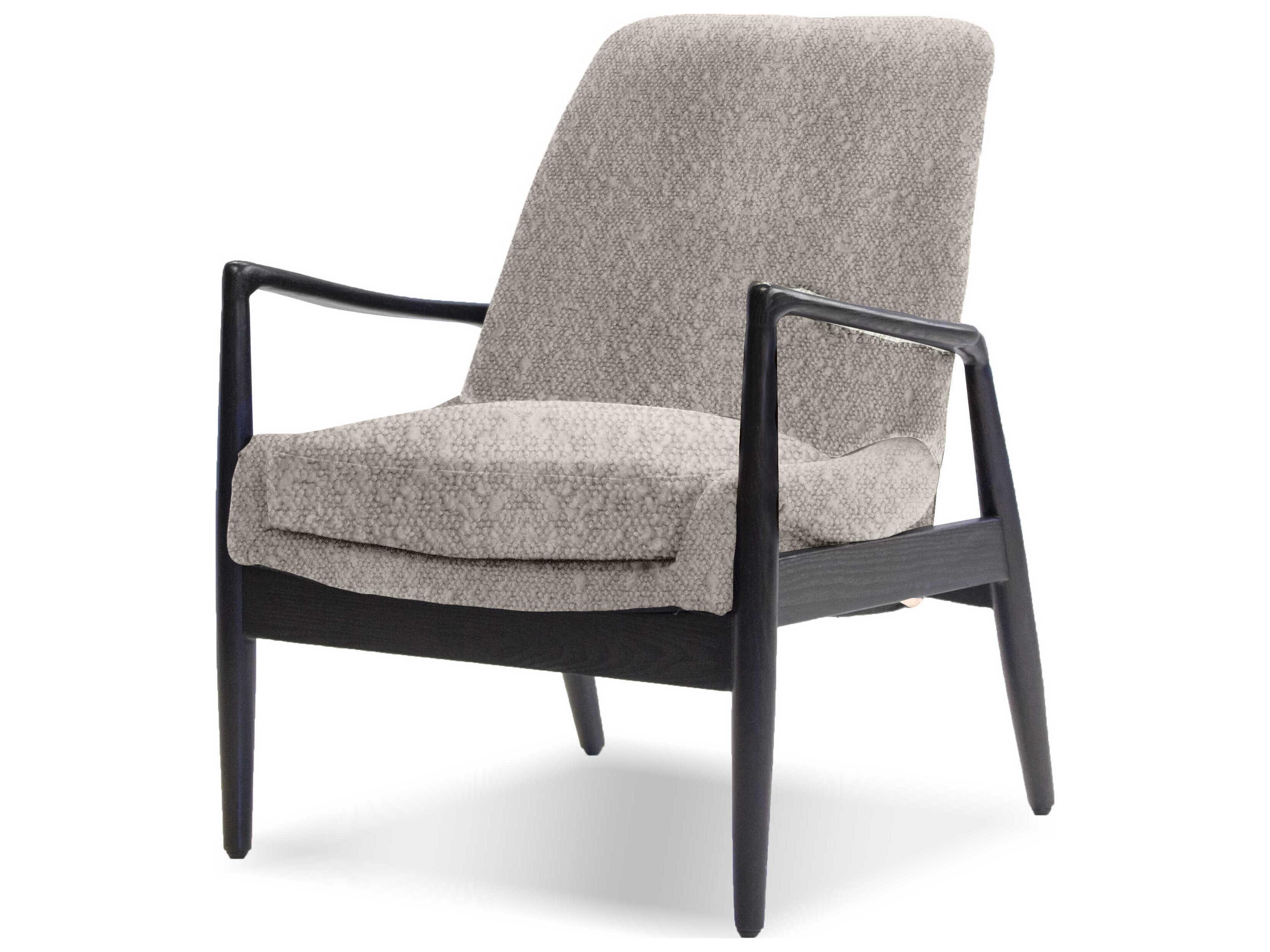 Mobital Reynolds Black Fabric Accent Chair