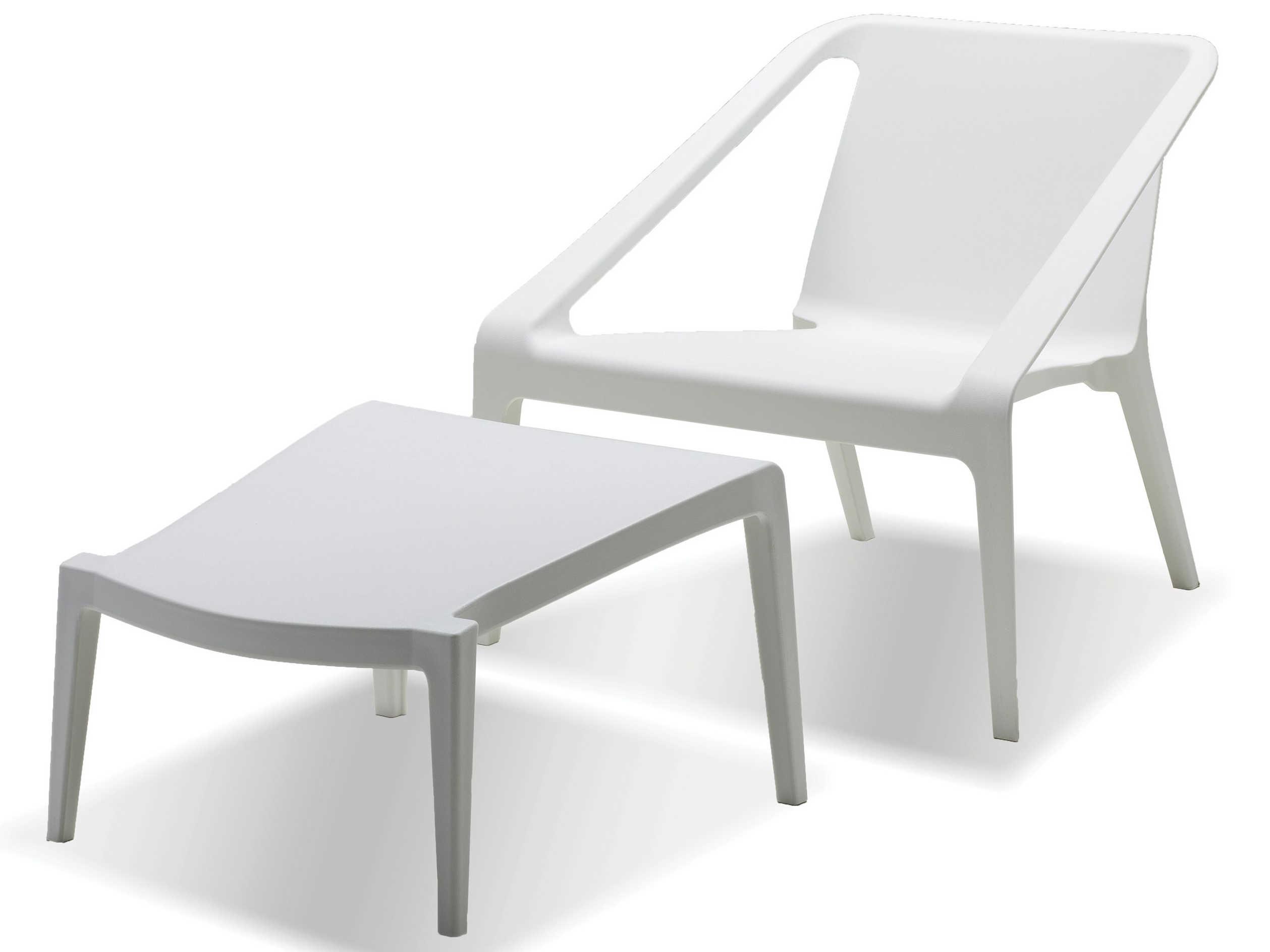 Mobital Yumi White Accent Chair
