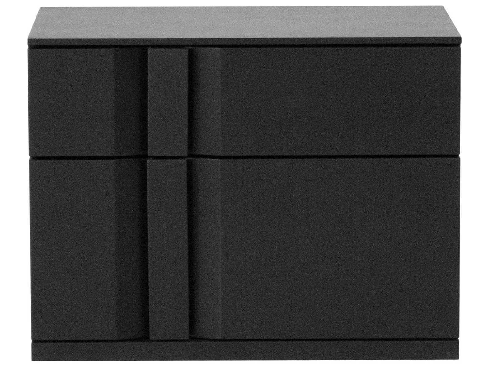 Mobital Carbon 2-Drawers Nightstand