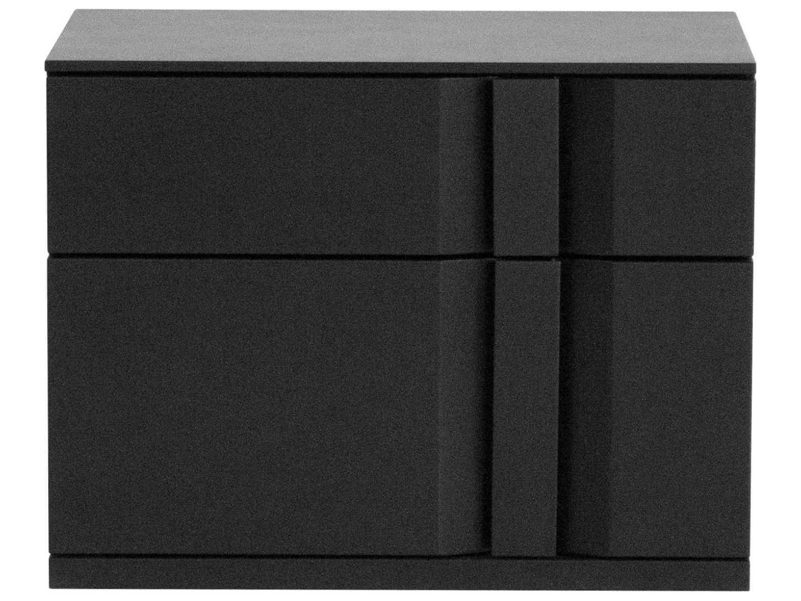 Mobital Carbon 2-Drawers Nightstand