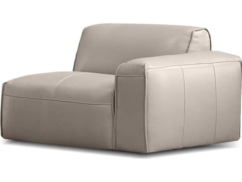 Mobital Boone Beige Leather Modular Chair