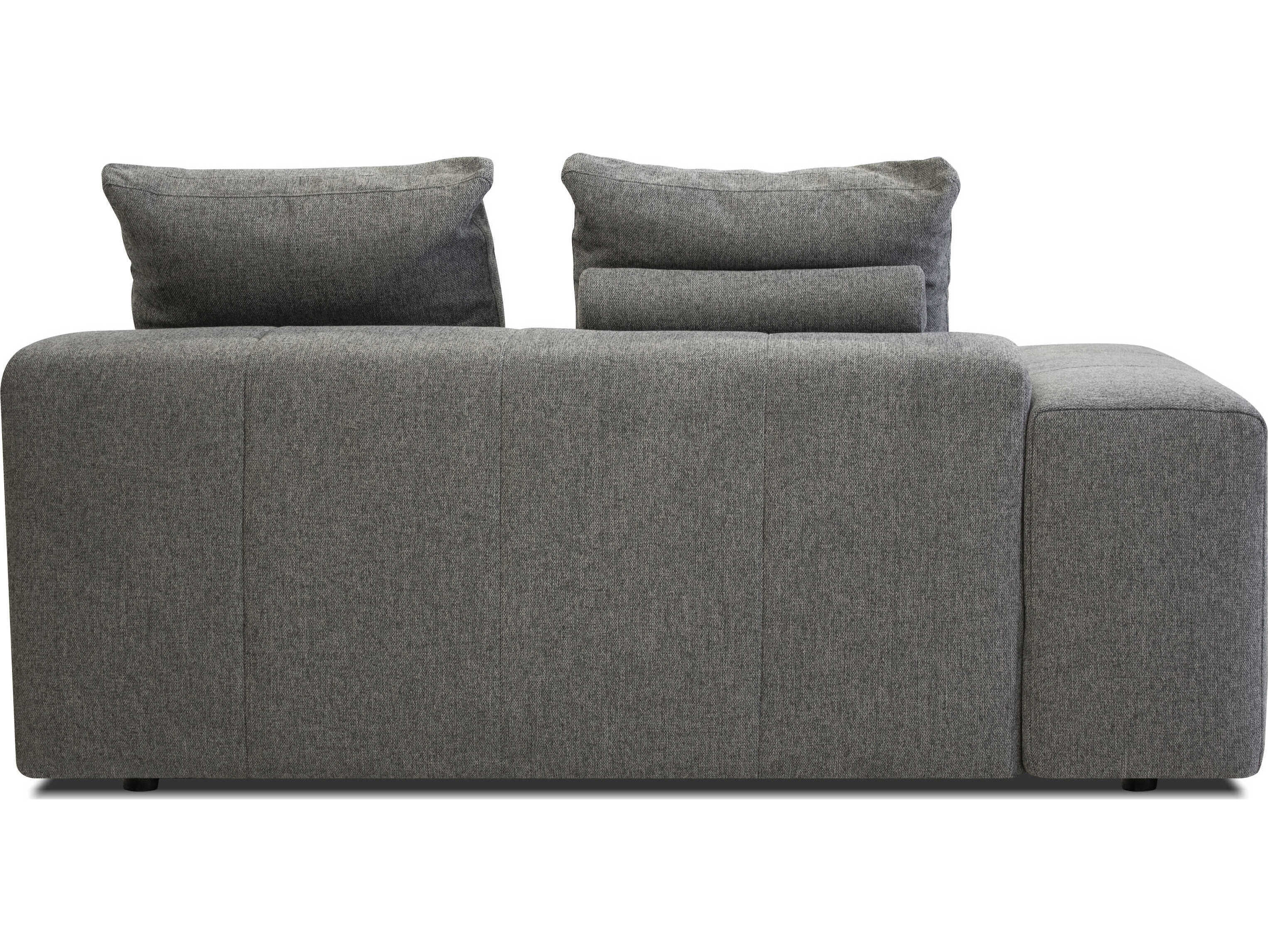 Mobital Mallow Smoke Gray Upholstered Loveseat