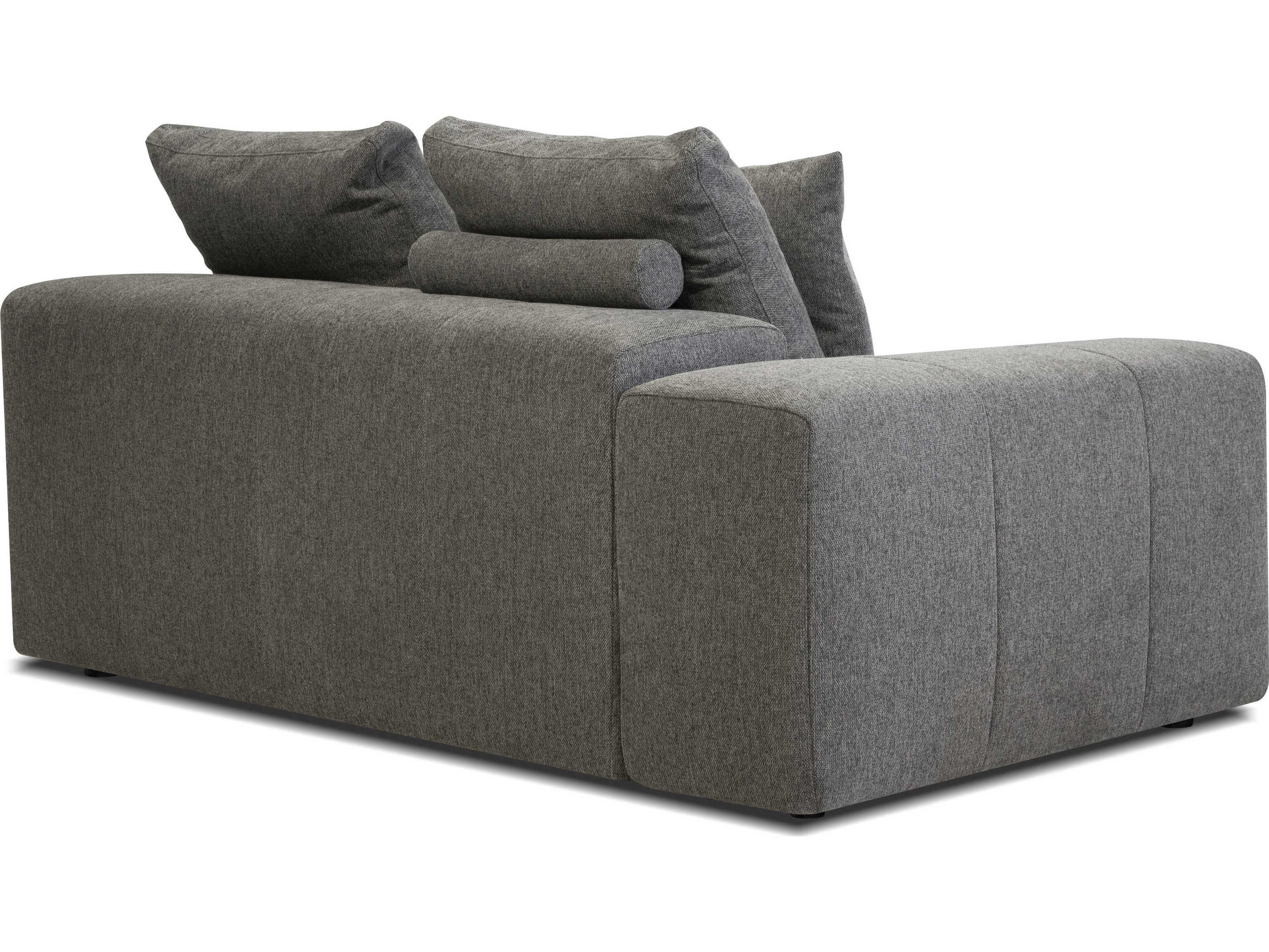 Mobital Mallow Smoke Gray Upholstered Loveseat
