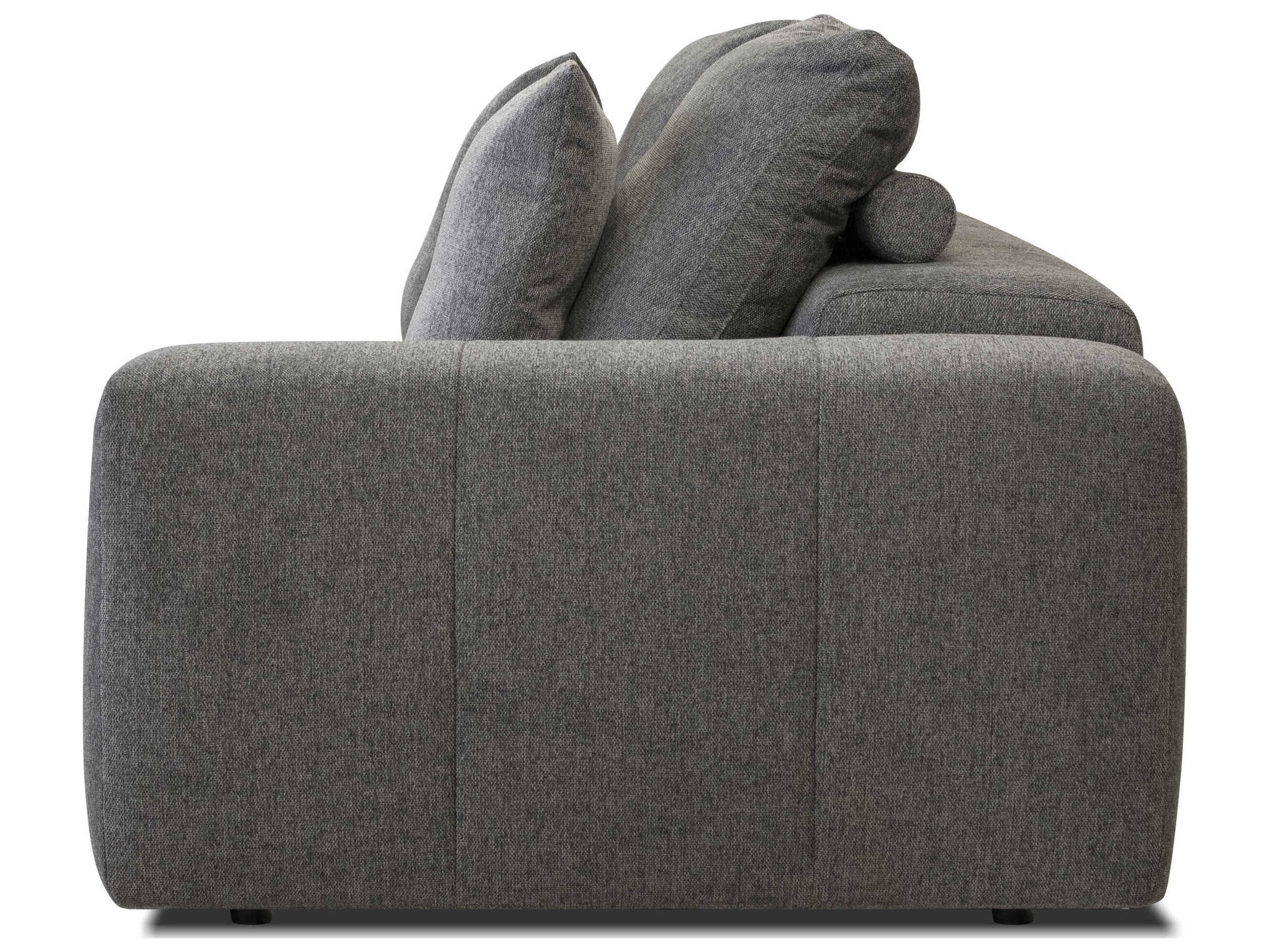 Mobital Mallow Smoke Gray Upholstered Loveseat
