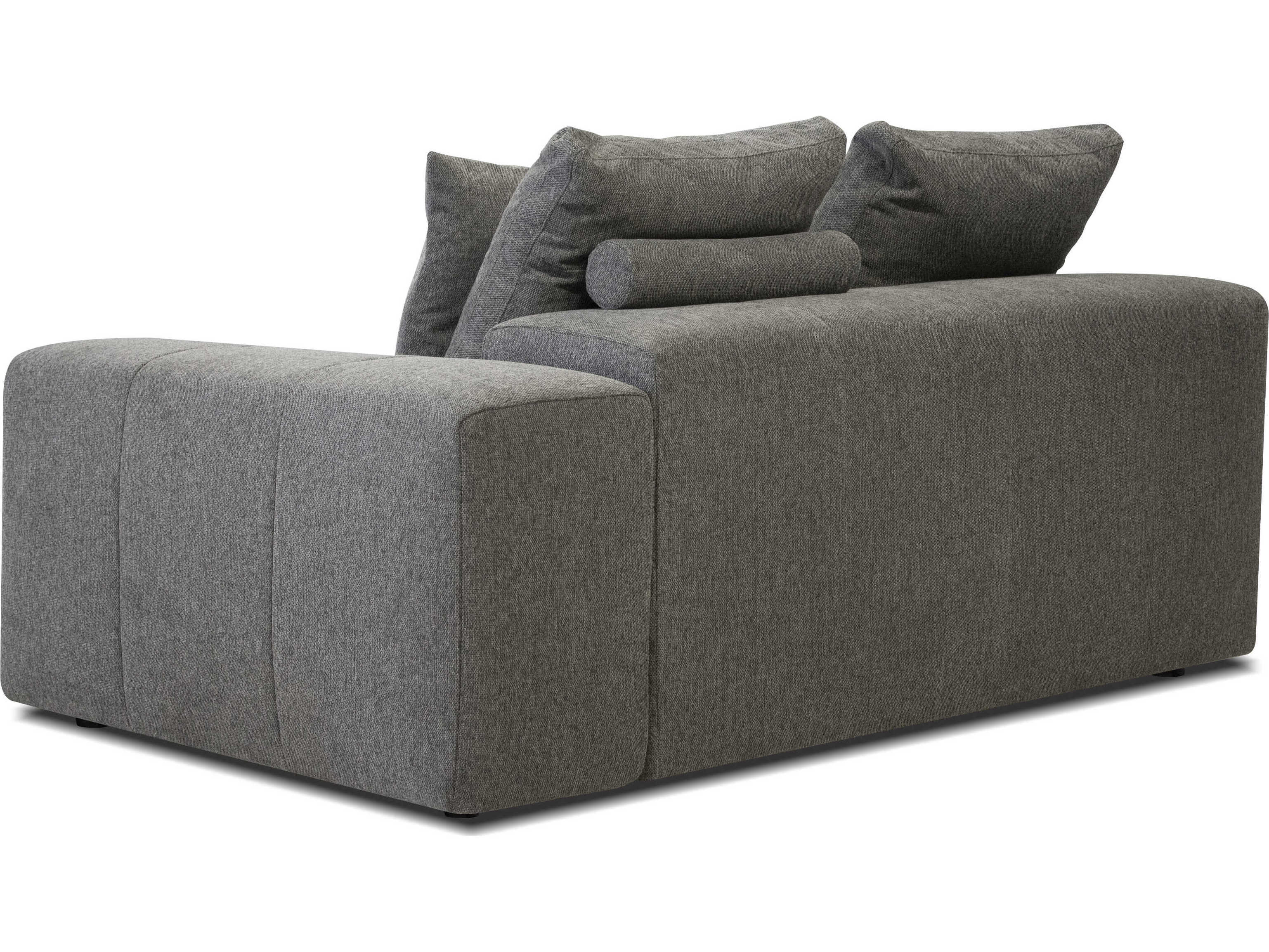 Mobital Mallow Smoke Gray Upholstered Loveseat