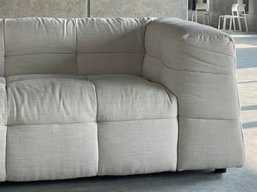 Mobital Bubble Cream Upholstered Sofa