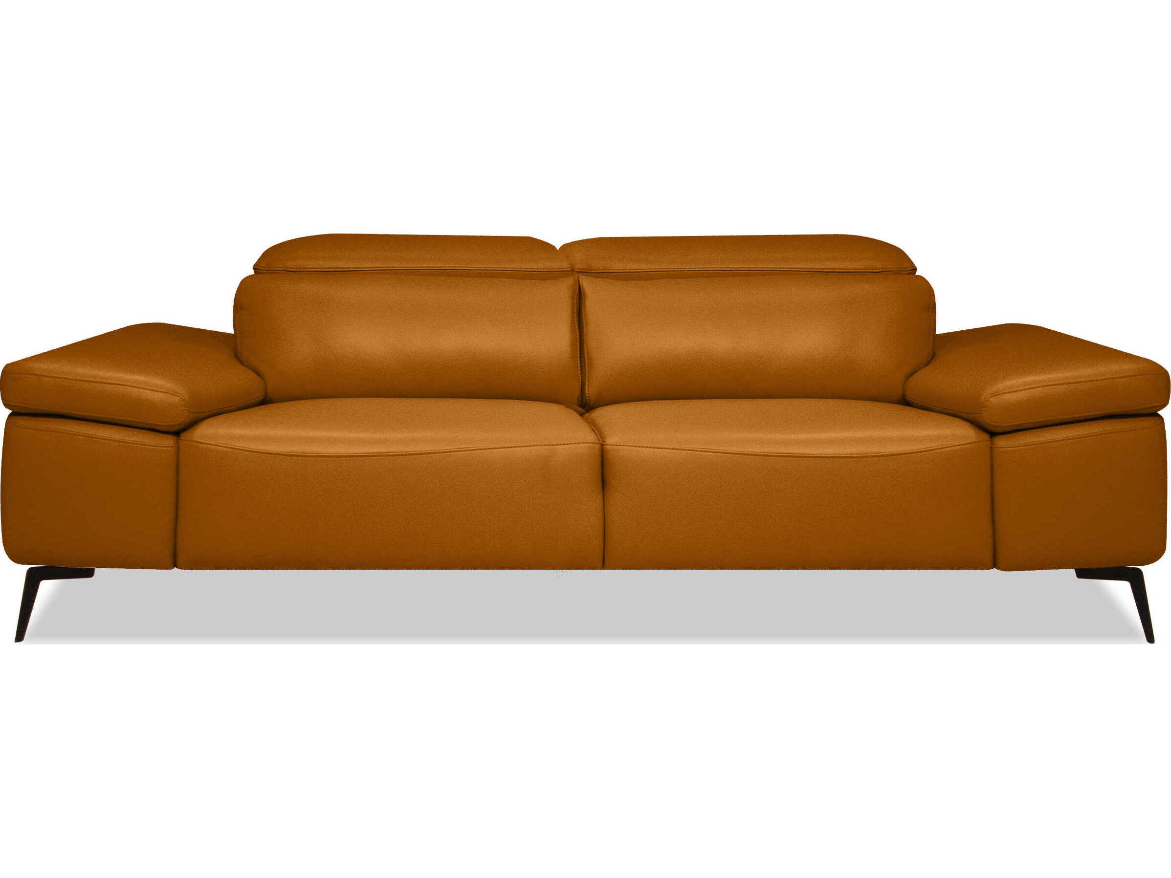 Mobital Camello Camel Brown Leather Sofa