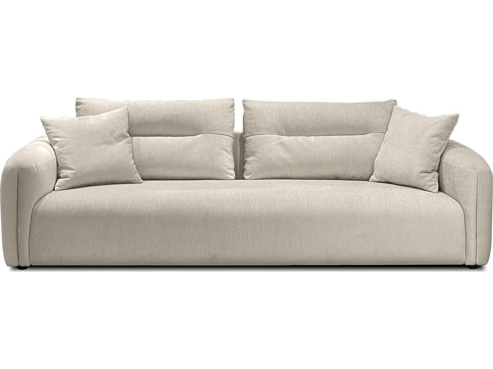 Mobital Filo Cream Upholstered Sofa